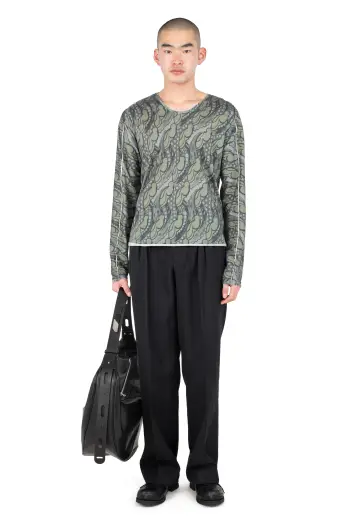 KIKO KOSTADINOV ASTRO LONG SLEEVE TOP - SAGE