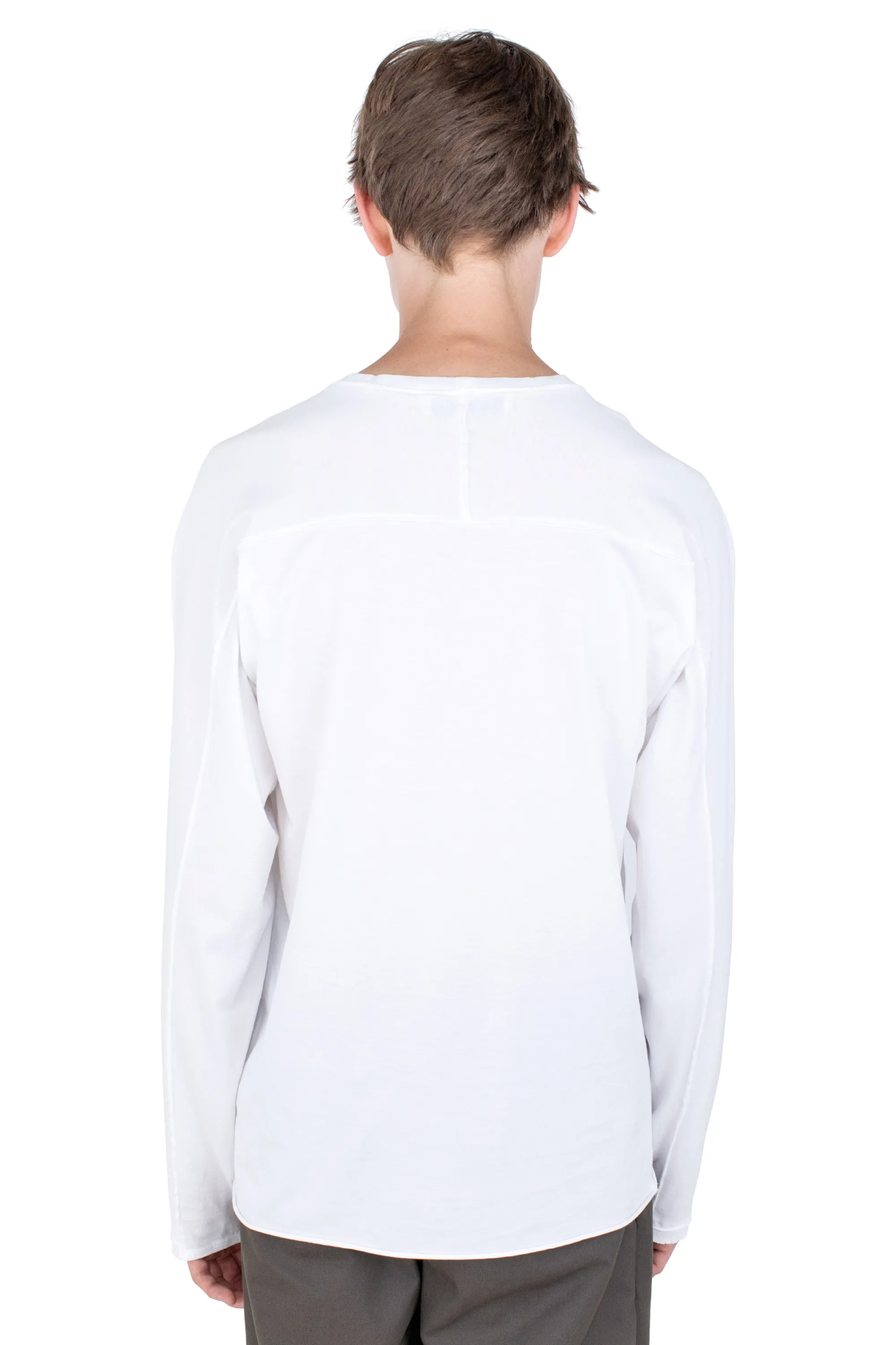 KIKO KOSTADINOV ASTRO LONG SLEEVES TOP - WHITE