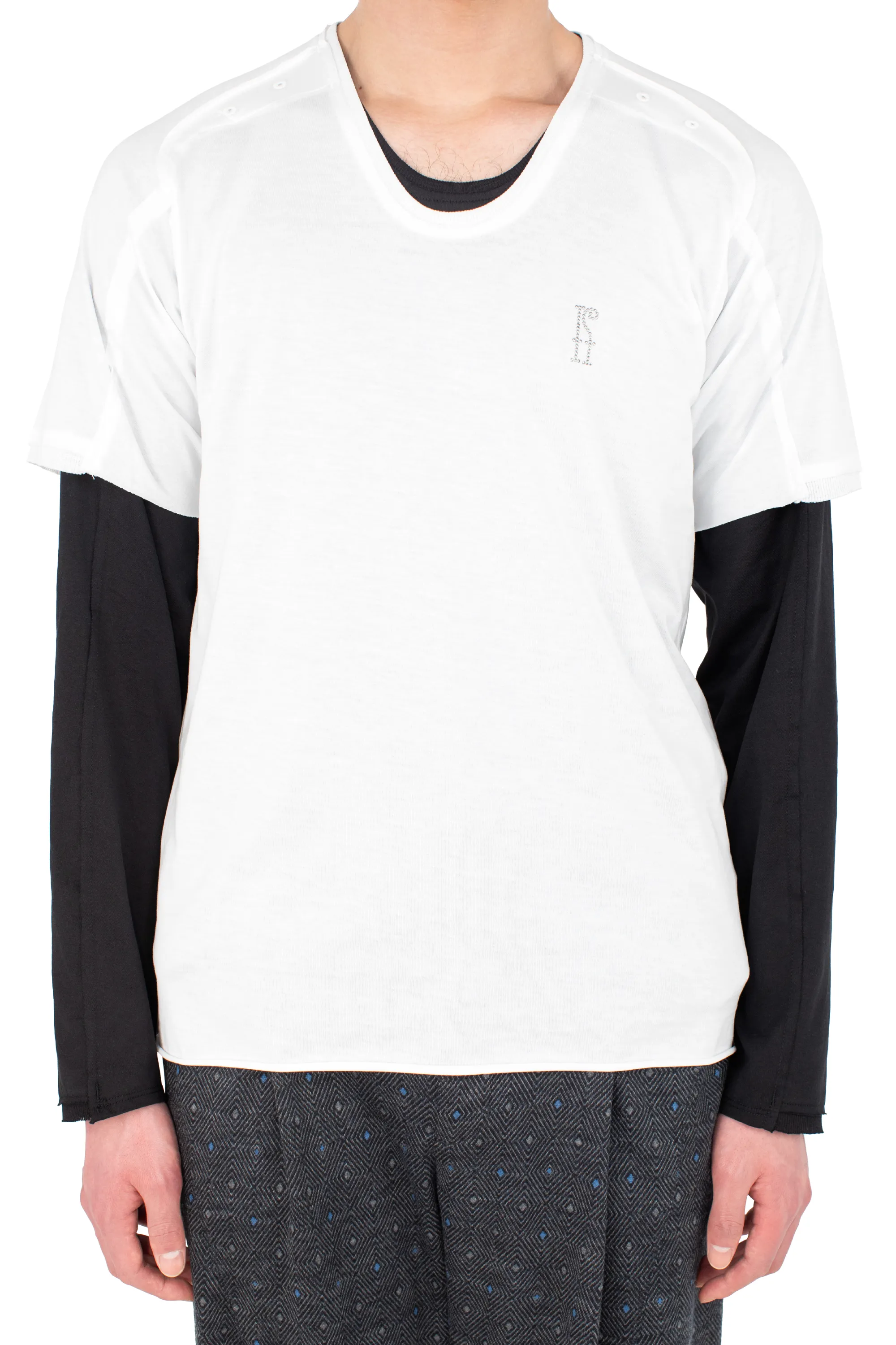 ASTRO SHORT SLEEVE TOP - WHITE – KIKO KOSTADINOV