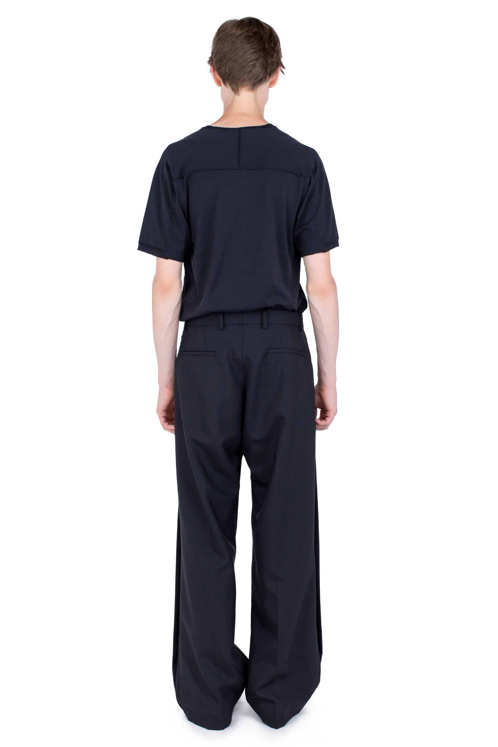 KIKO KOSTADINOV ASTRO SHORT SLEEVES TOP - ONYX BLACK