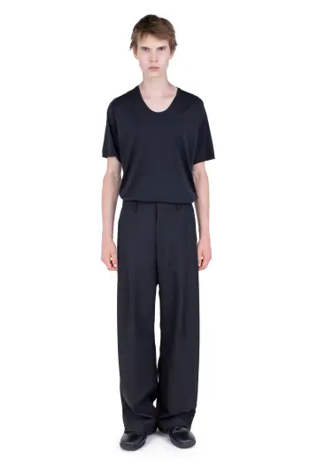 KIKO KOSTADINOV ASTRO SHORT SLEEVES TOP - ONYX BLACK
