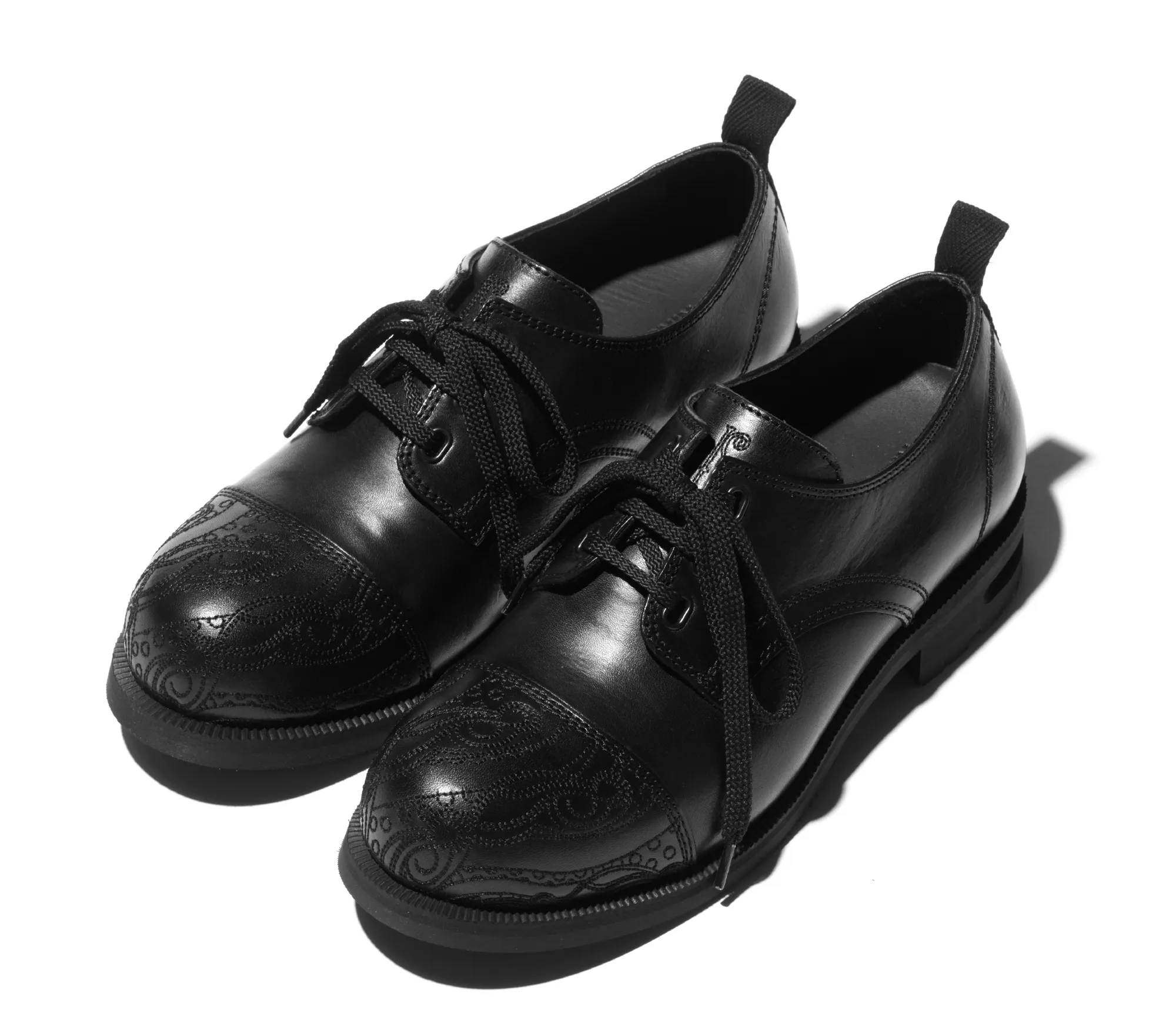 KIKO KOSTADINOV ATRO LACE UPS - SOOT BLACK