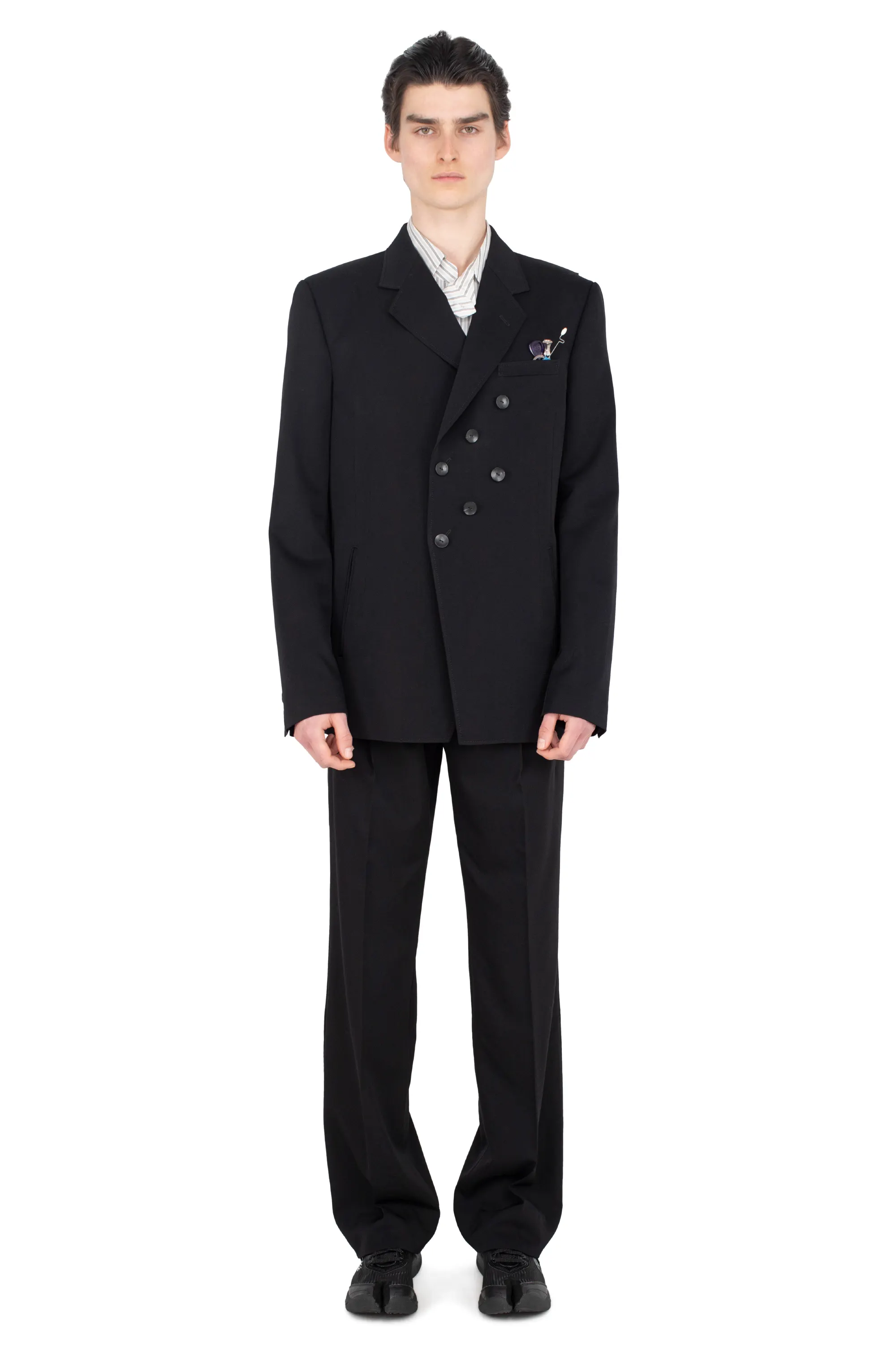 KIKO KOSTADINOV CSOMOR TAILORED JACKET - DEEP BLACK