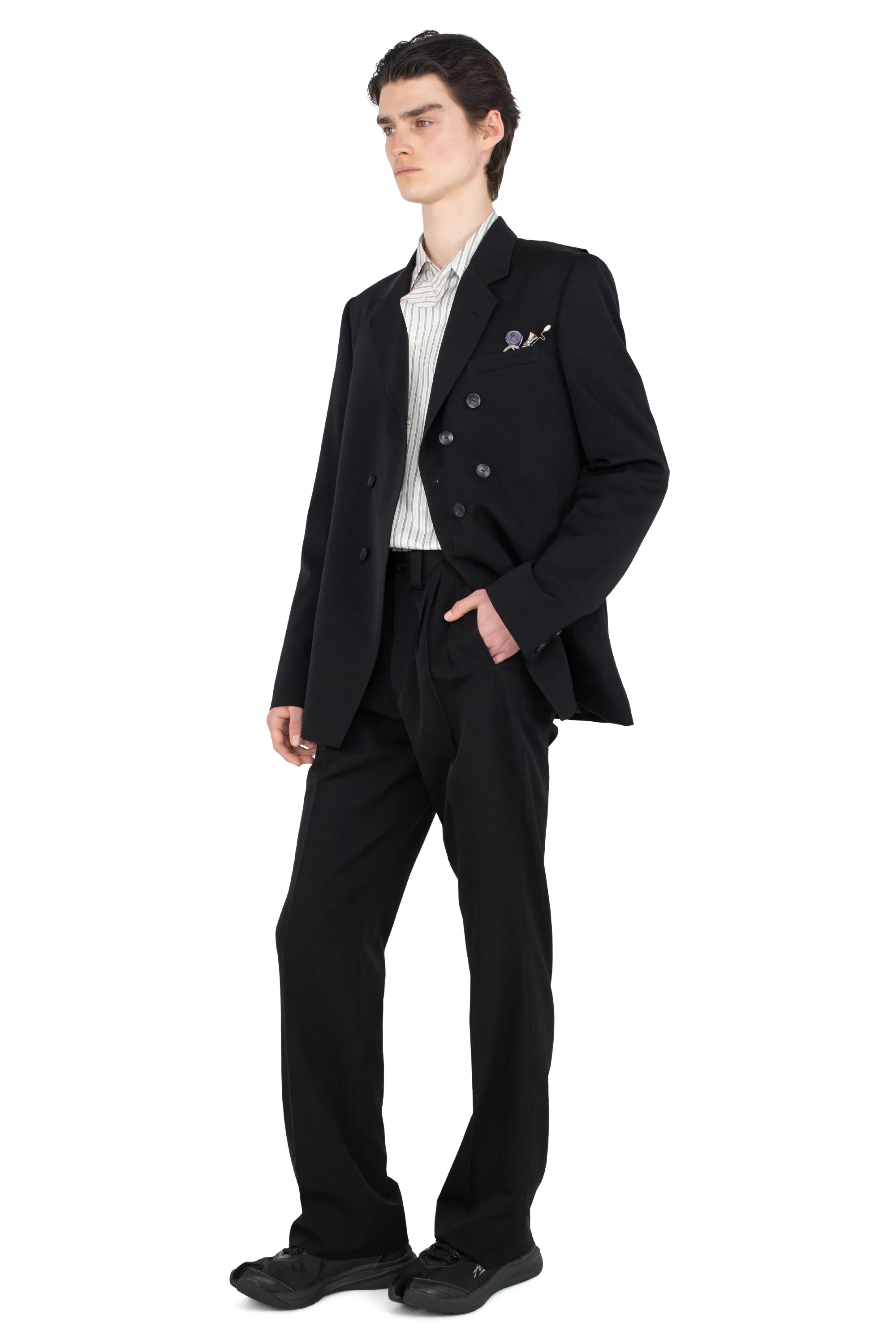 KIKO KOSTADINOV CSOMOR TAILORED JACKET - DEEP BLACK