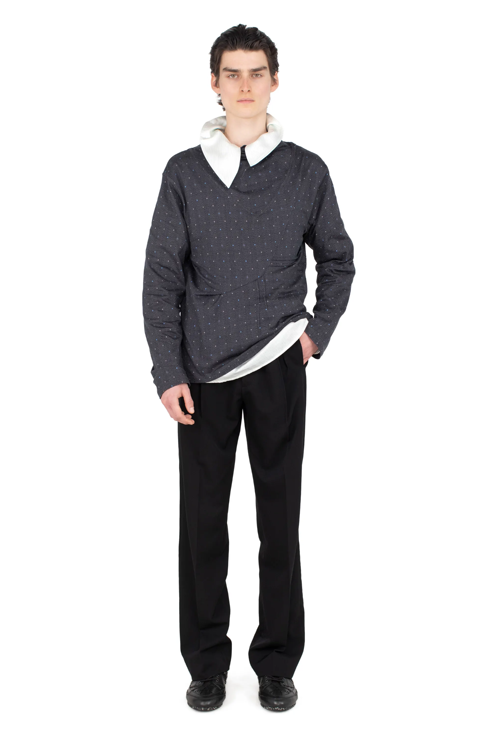 KIKO KOSTADINOV CSOMOR TROUSER - DEEP BLACK