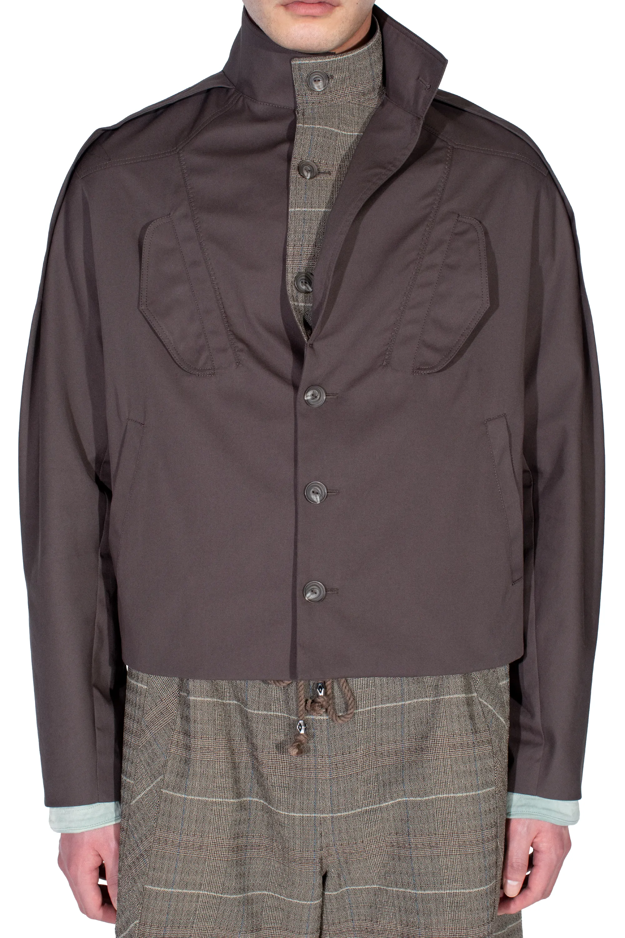 KIKO KOSTADINOV EGRETA JACKET - PALM