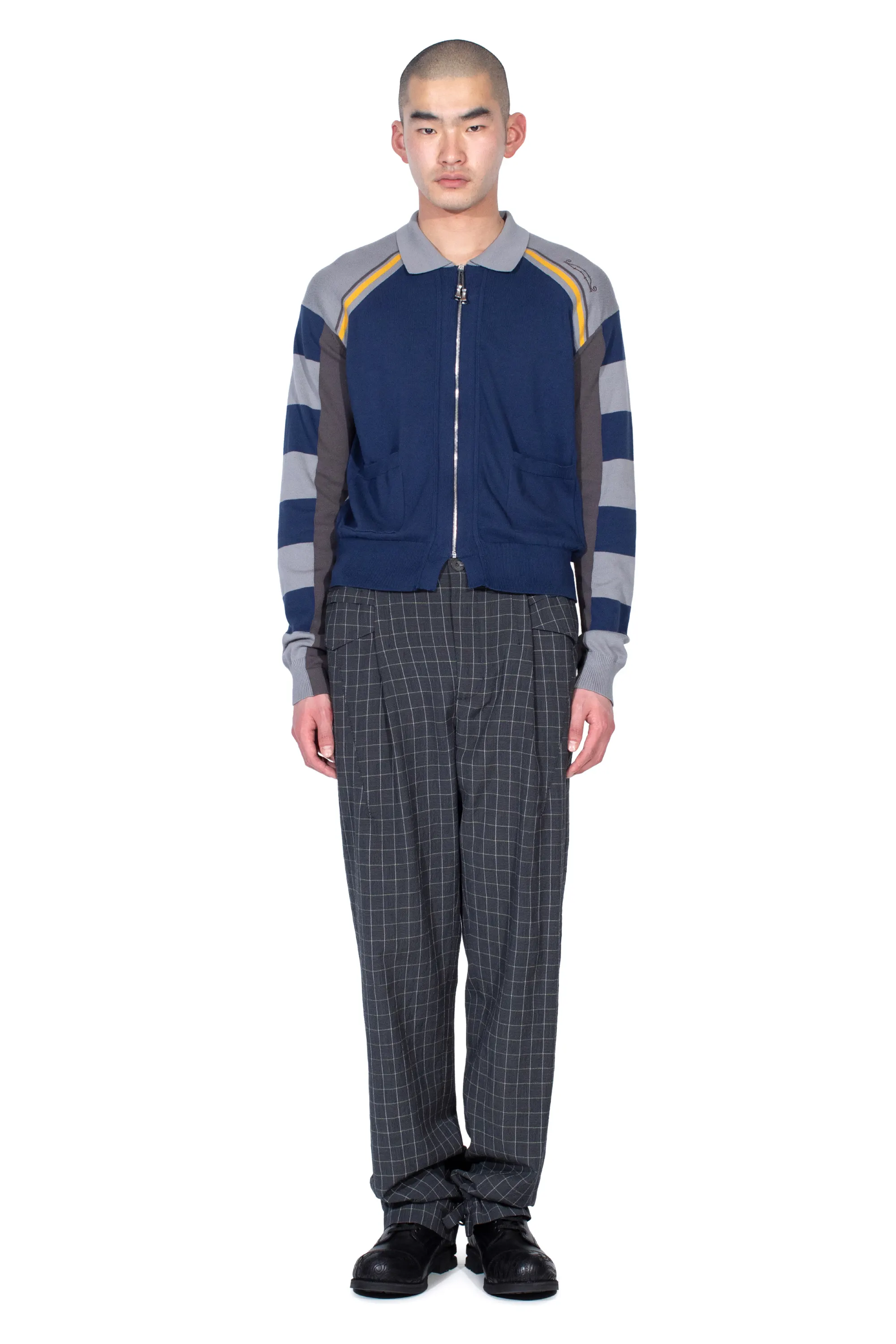 KIKO KOSTADINOV EGRETA TROUSER - DIM GREY