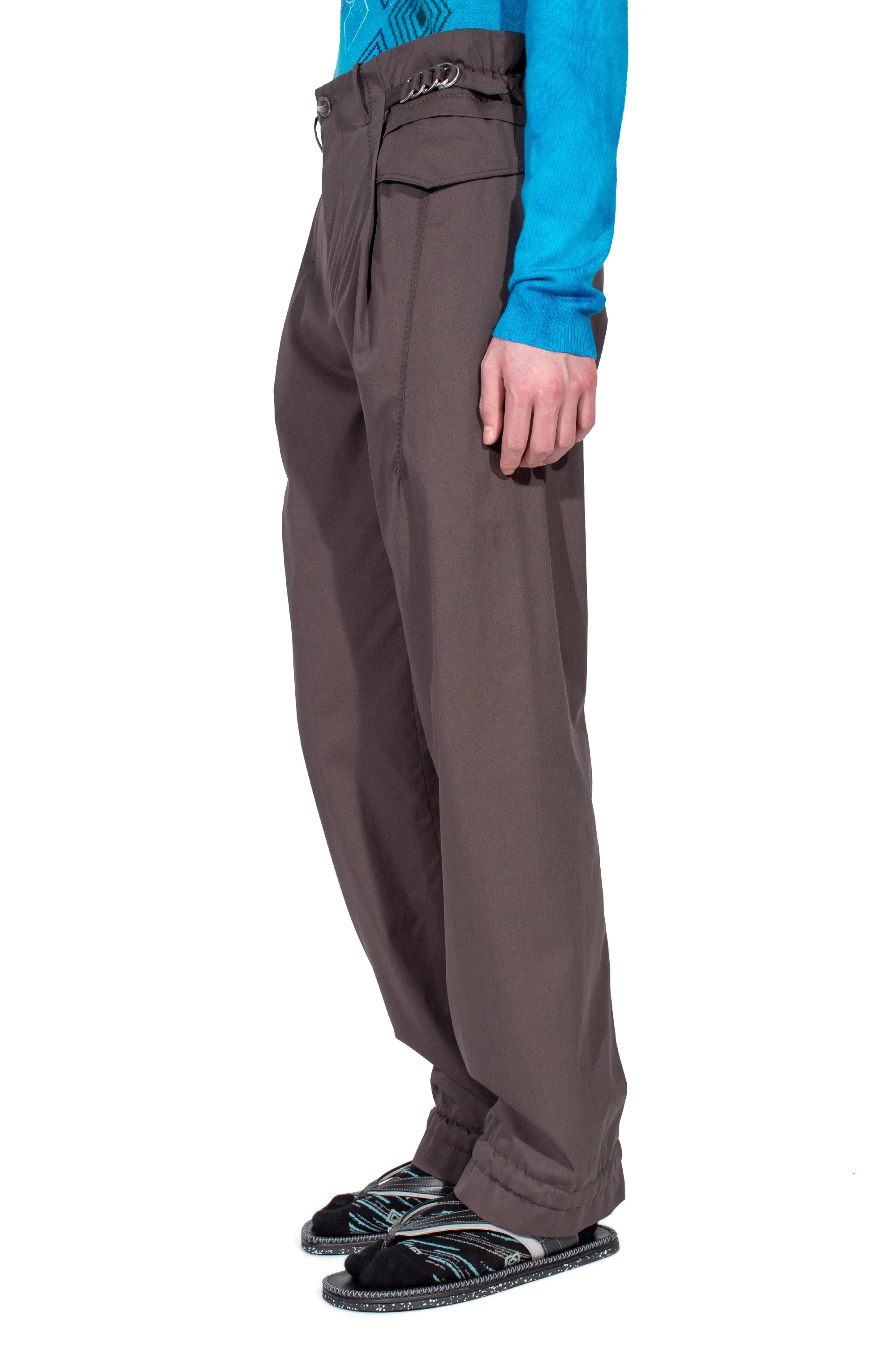 KIKO KOSTADINOV EGRETA TROUSER - PALM