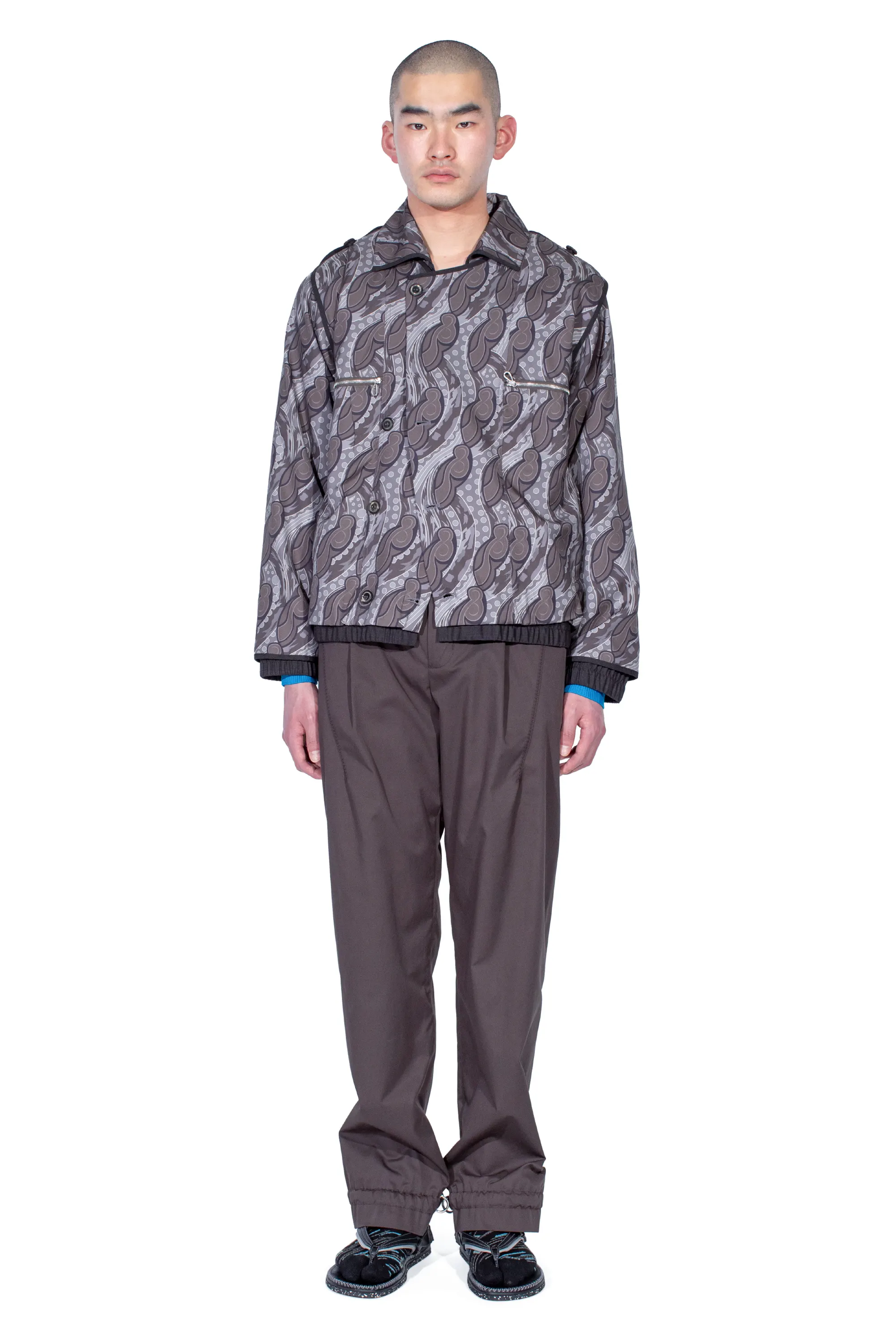 KIKO KOSTADINOV EGRETA TROUSER - PALM