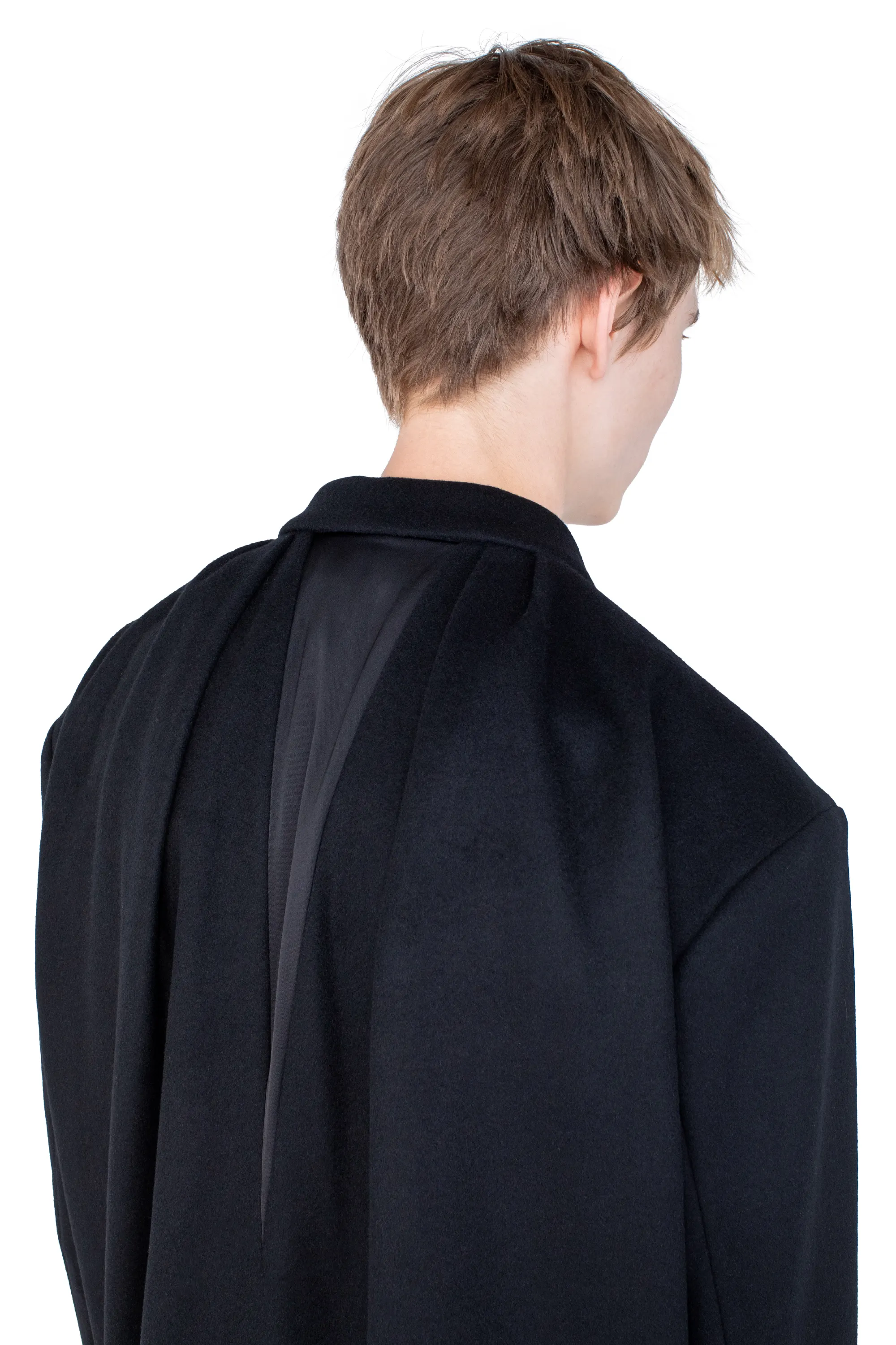 KIKO KOSTADINOV EPELDE OVERCOAT - DEEP BLACK