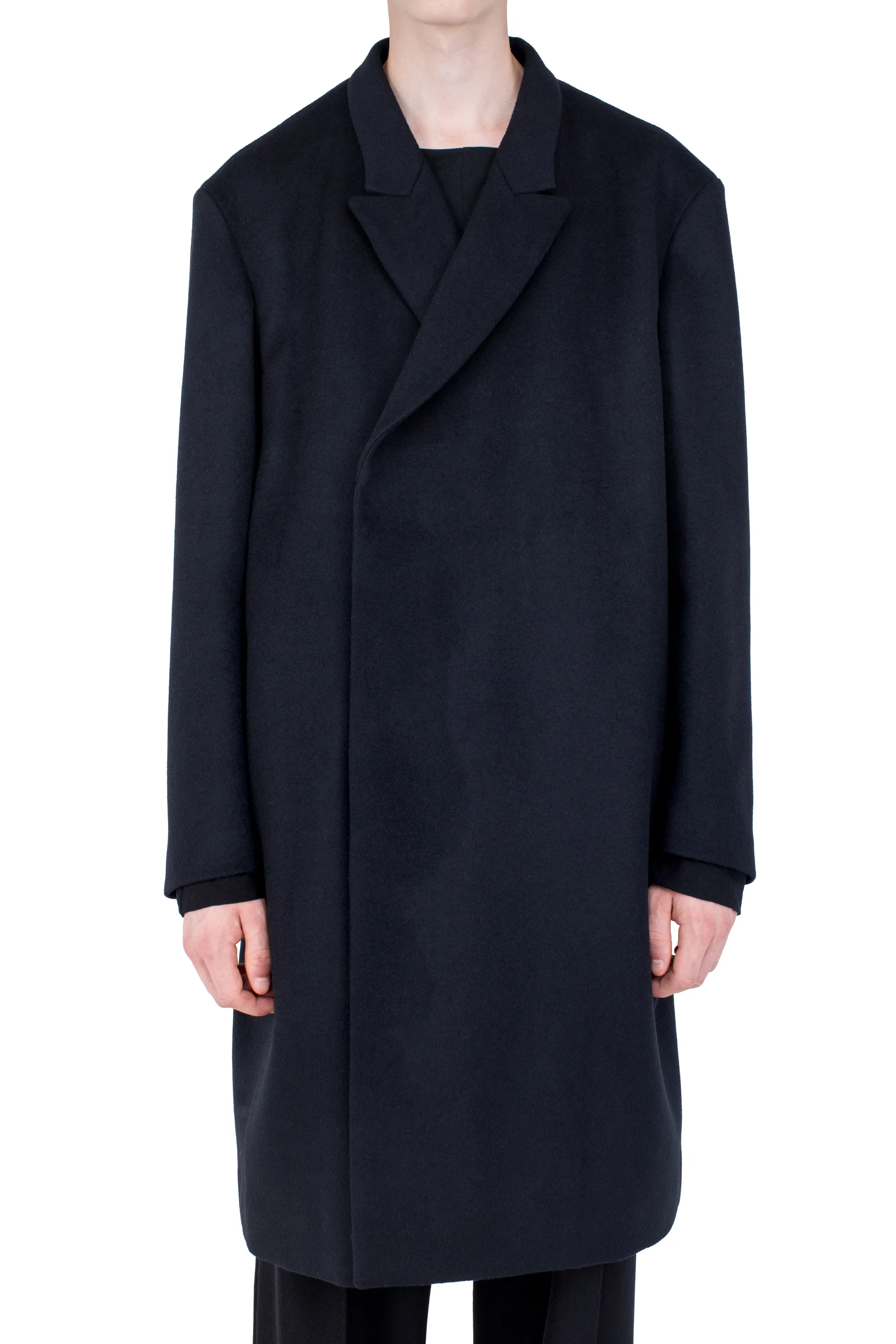 KIKO KOSTADINOV EPELDE OVERCOAT - DEEP BLACK