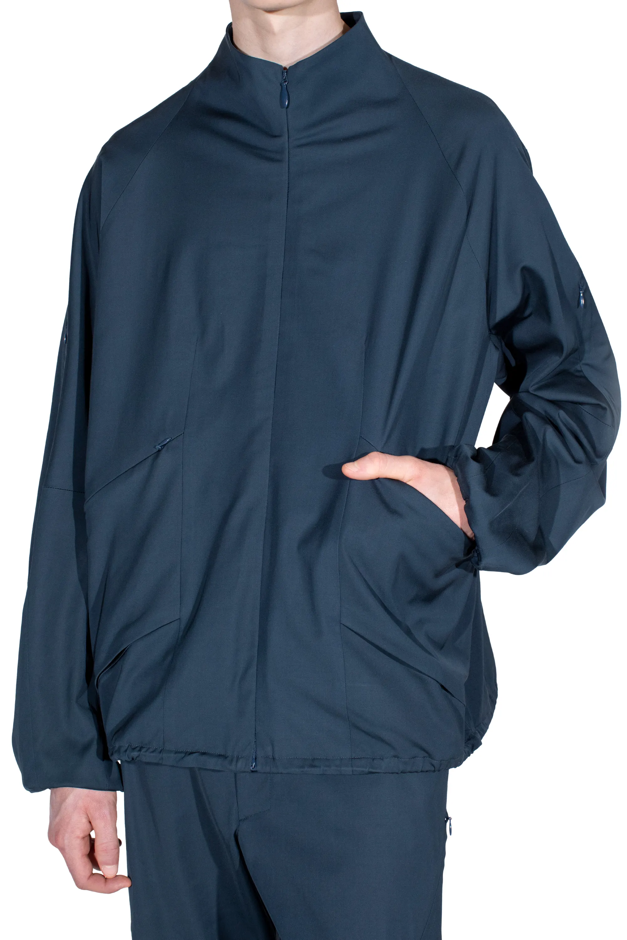 KIKO KOSTADINOV ERDIKO JACKET - PETROL BLUE