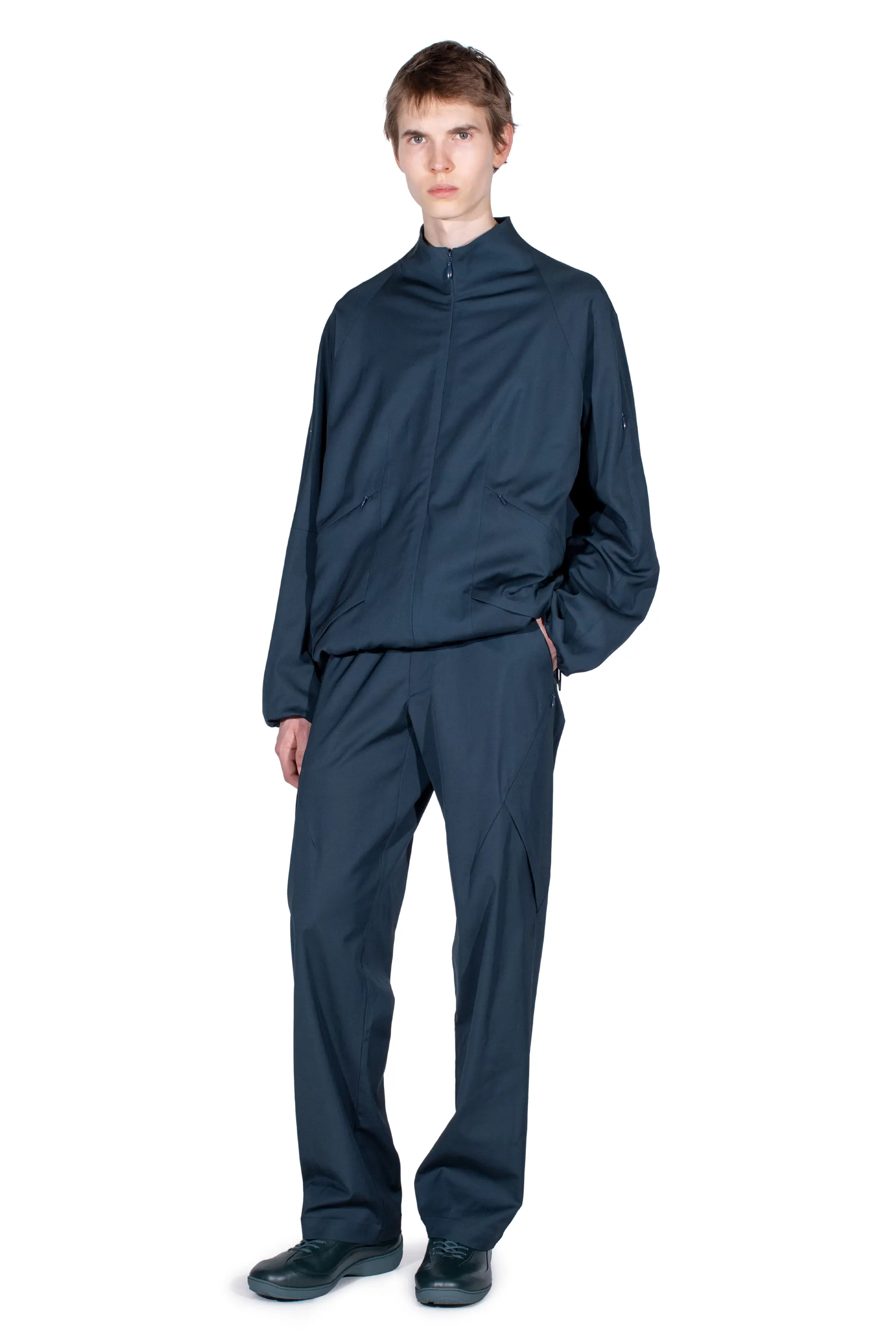 KIKO KOSTADINOV ERDIKO JACKET - PETROL BLUE