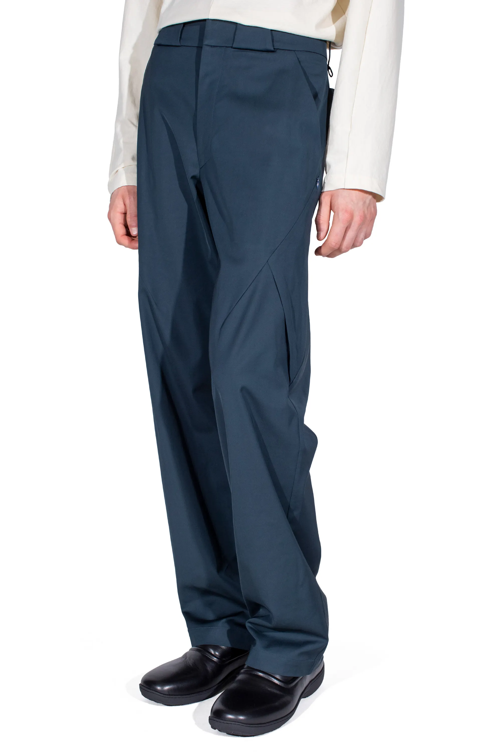 KIKO KOSTADINOV ERDIKO TROUSERS - PETROL BLUE