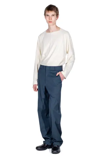 KIKO KOSTADINOV ERDIKO TROUSERS - PETROL BLUE