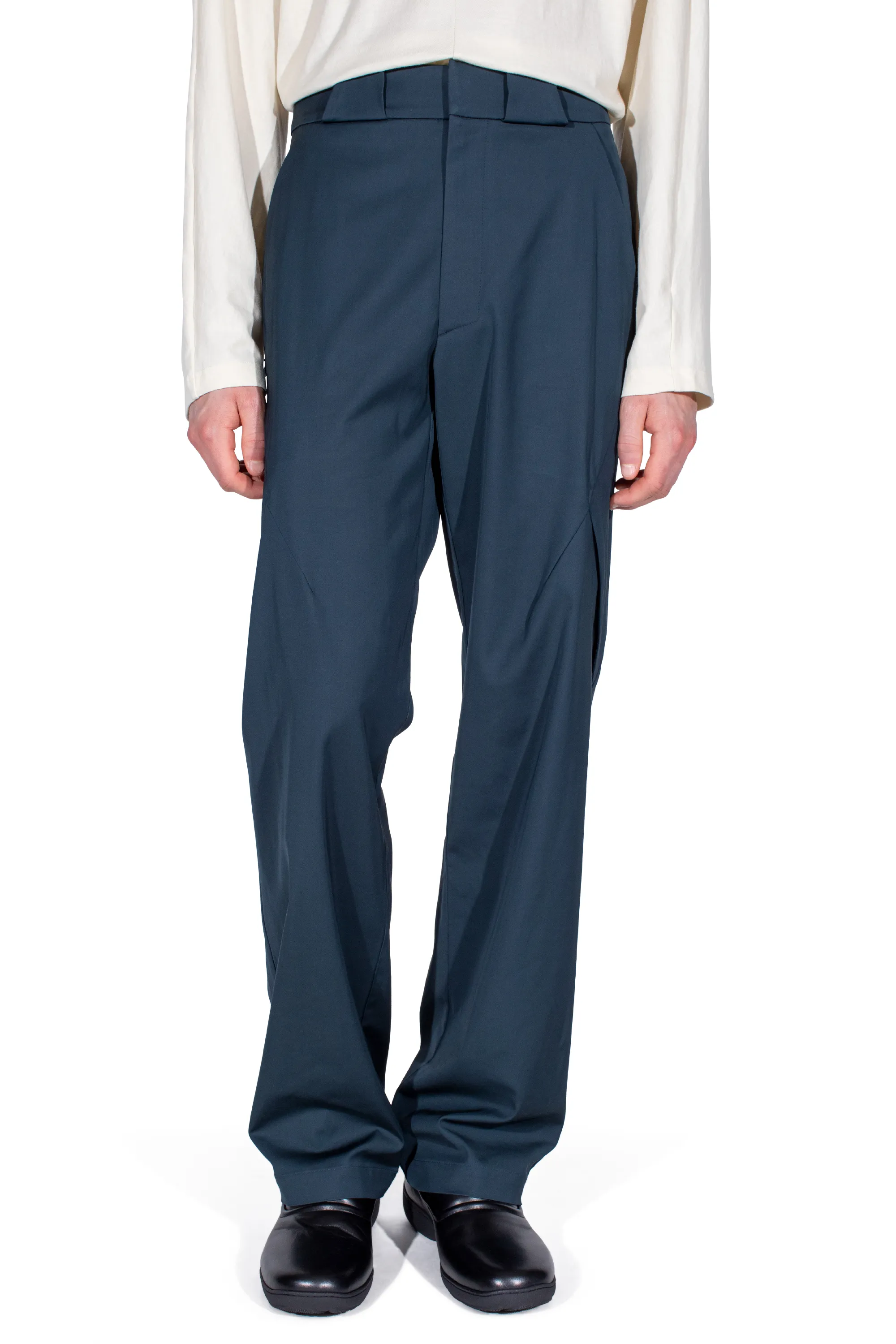KIKO KOSTADINOV ERDIKO TROUSERS - PETROL BLUE