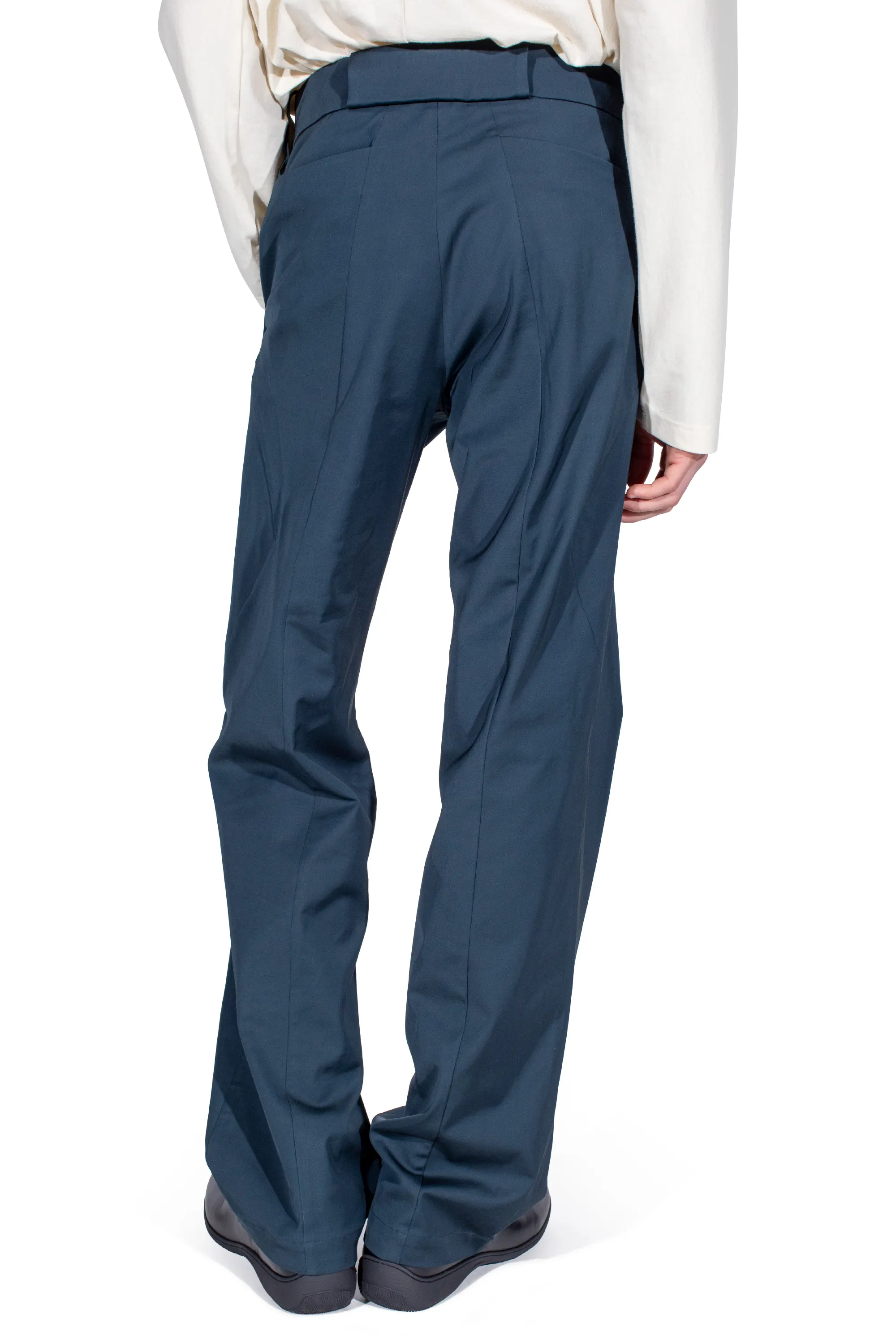 KIKO KOSTADINOV ERDIKO TROUSERS - PETROL BLUE