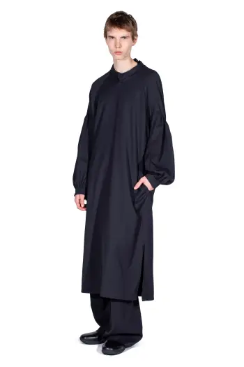 KIKO KOSTADINOV EVERS LONG SHIRT - CROW BLACK