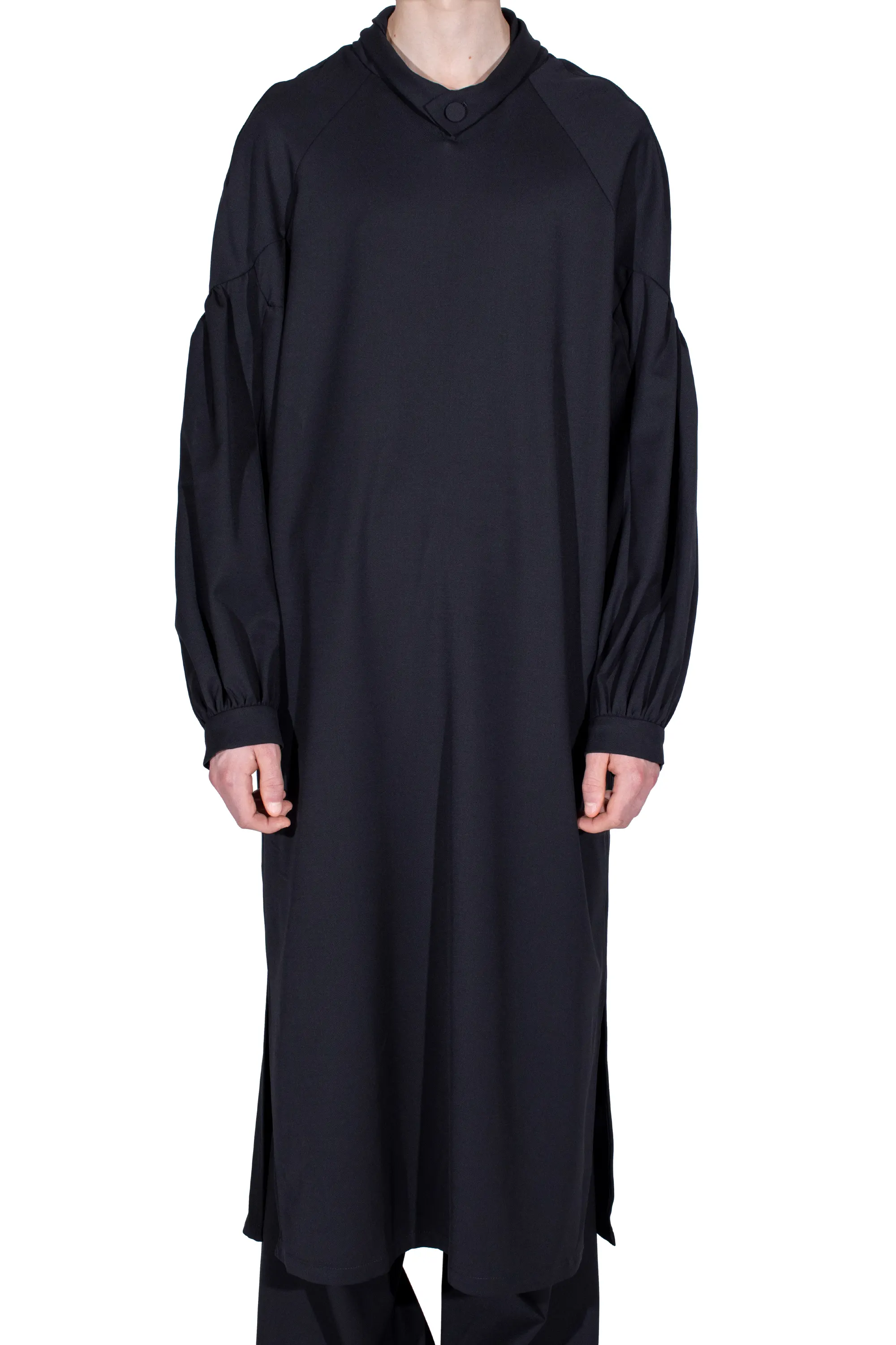 KIKO KOSTADINOV EVERS LONG SHIRT - CROW BLACK