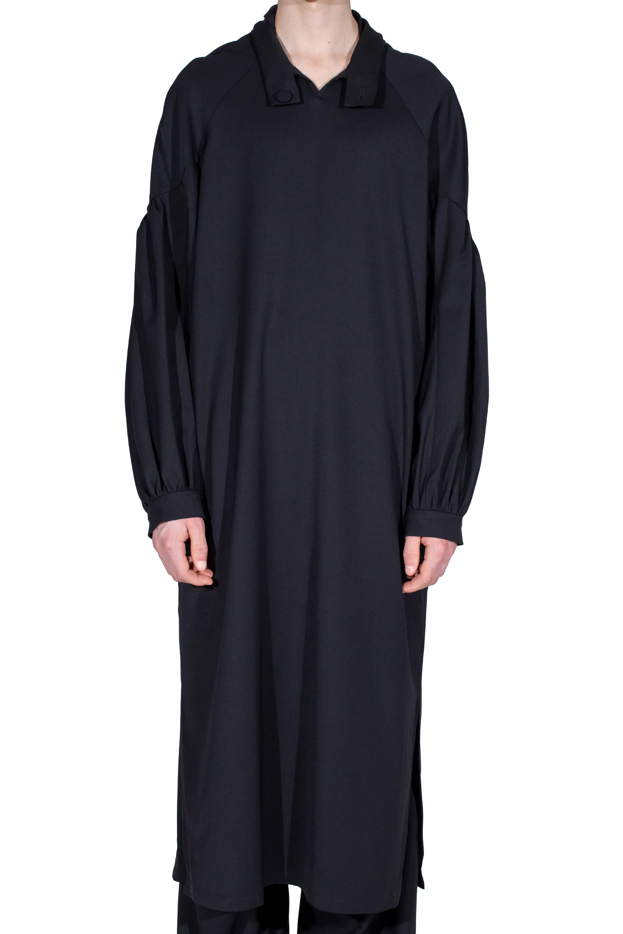 KIKO KOSTADINOV EVERS LONG SHIRT - CROW BLACK