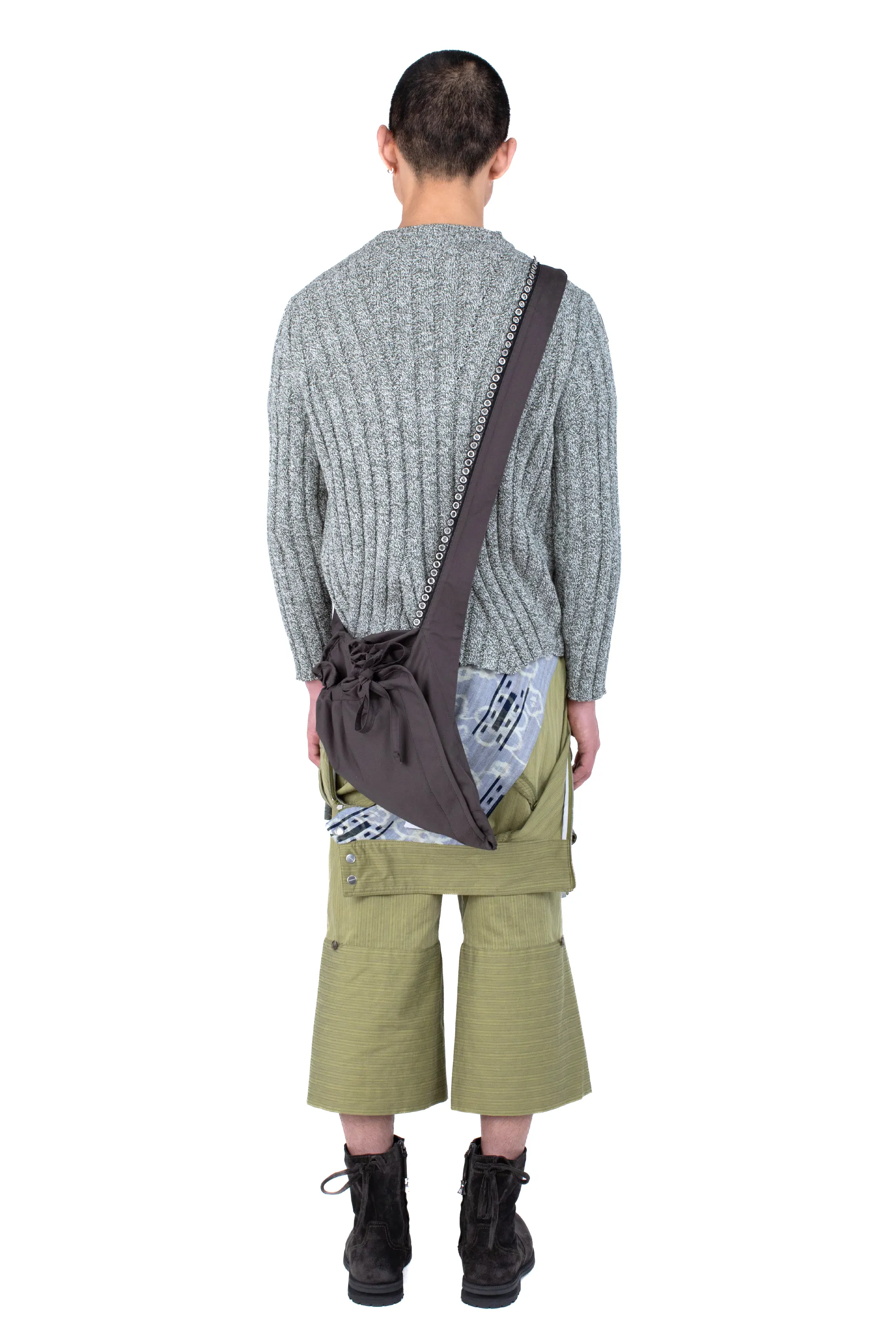 KIKO KOSTADINOV FARKAS JUMPSUIT - LIME STRIPE