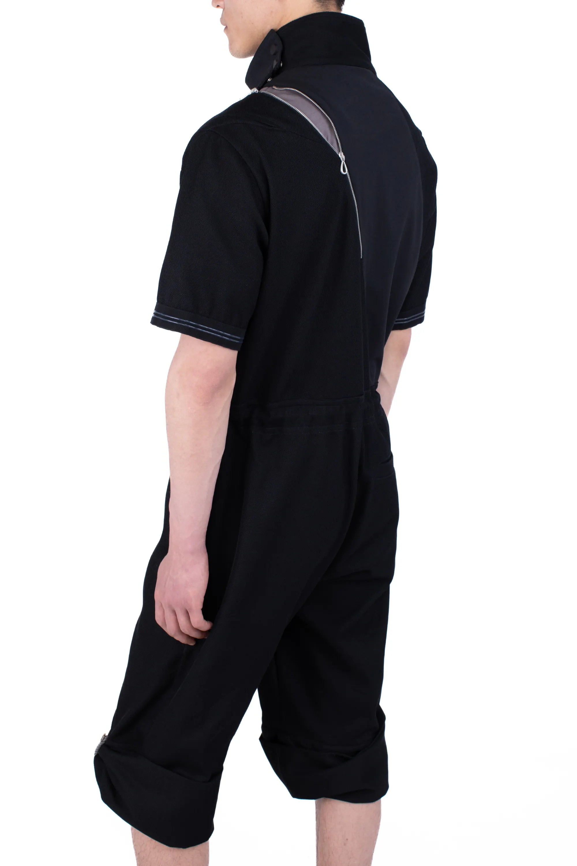 KIKO KOSTADINOV FARKAS JUMPSUIT - SPACE BLACK