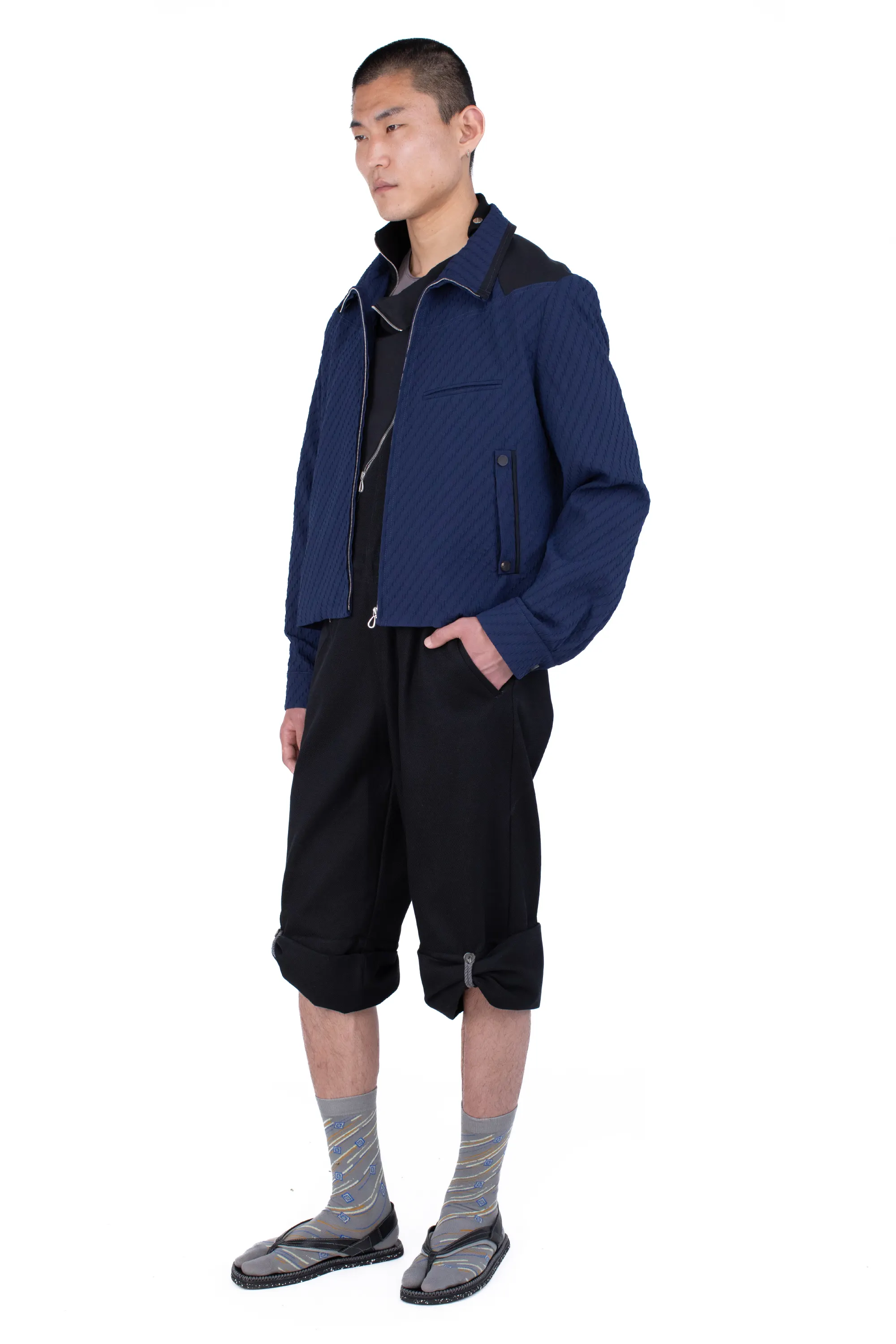 KIKO KOSTADINOV FARKAS JUMPSUIT - SPACE BLACK