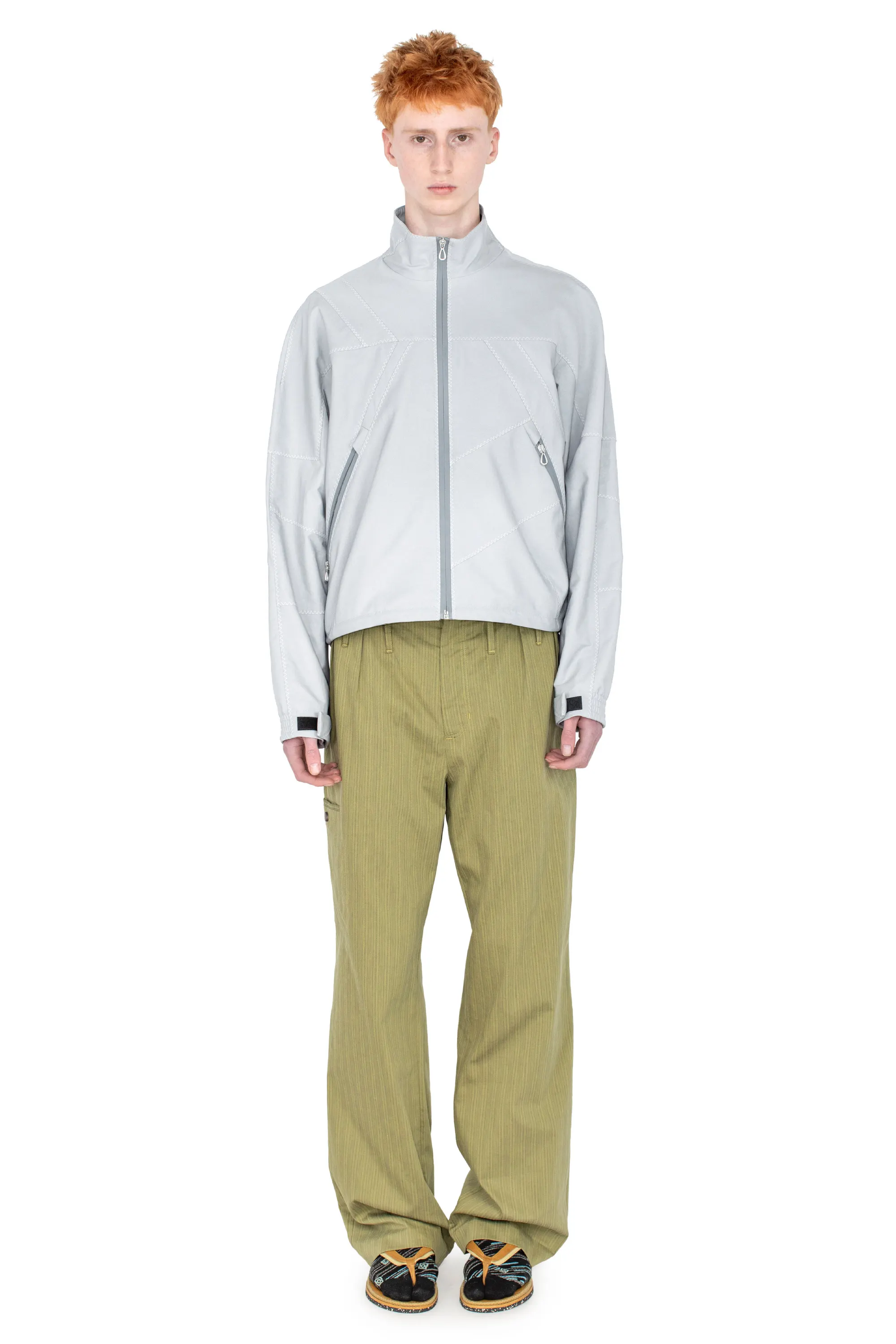 KIKO KOSTADINOV FOSCO JACKET - PEBBLE GREY