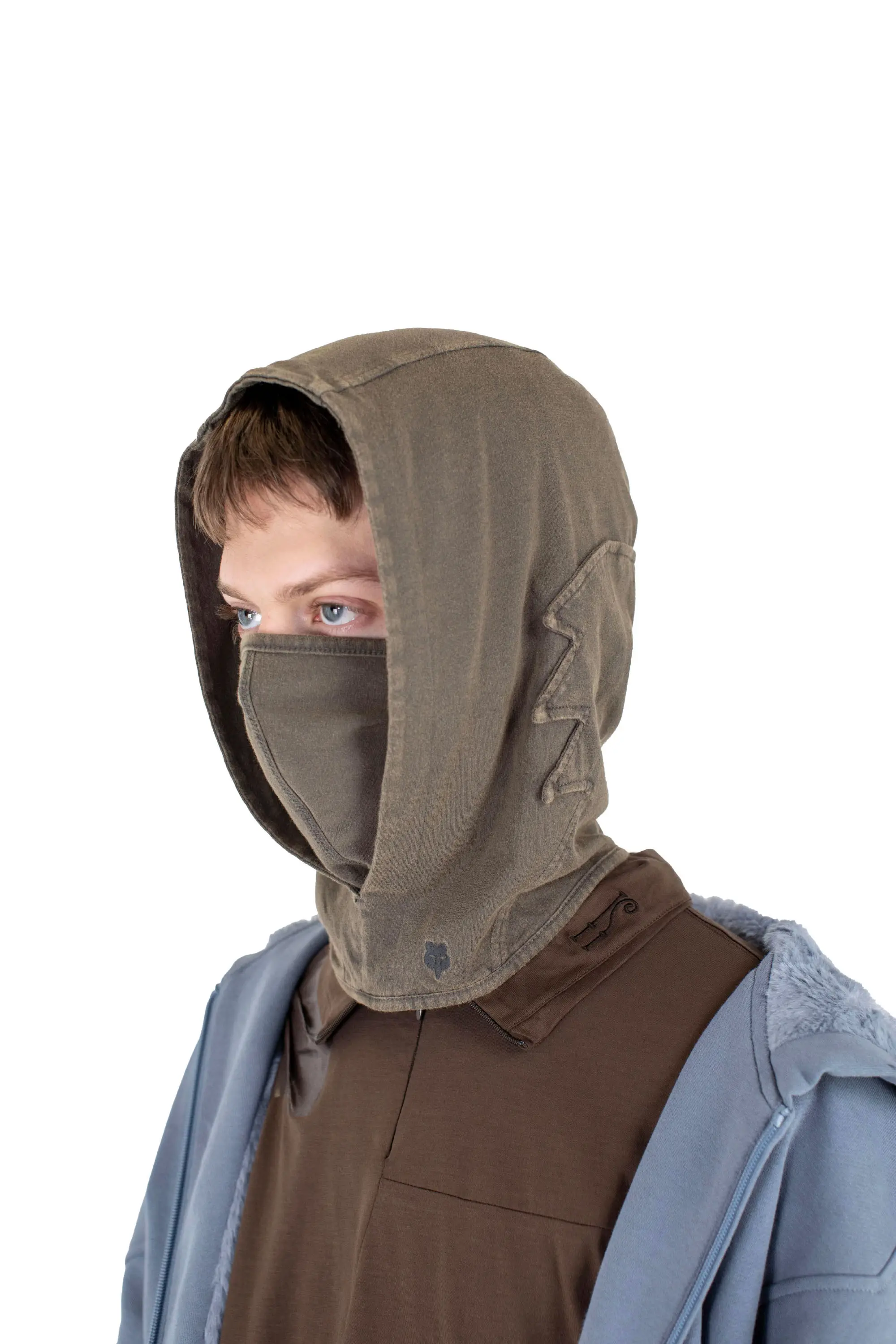 Kiko Kostadinov Agathon Crochet Balaclava en Beige pour homme | LN-CC®