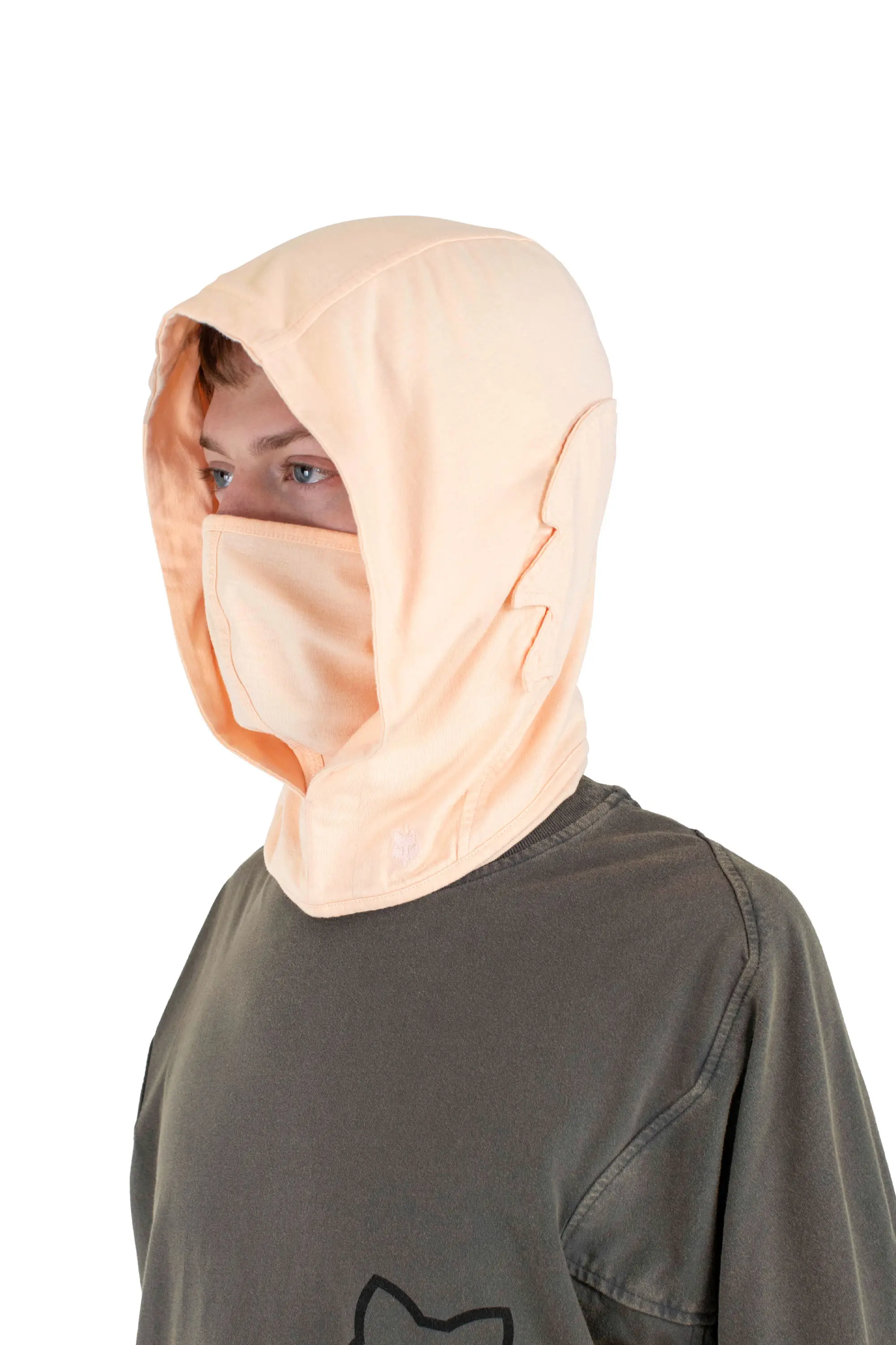 KIKO KOSTADINOV FOX BALACLAVA - PALE PINK
