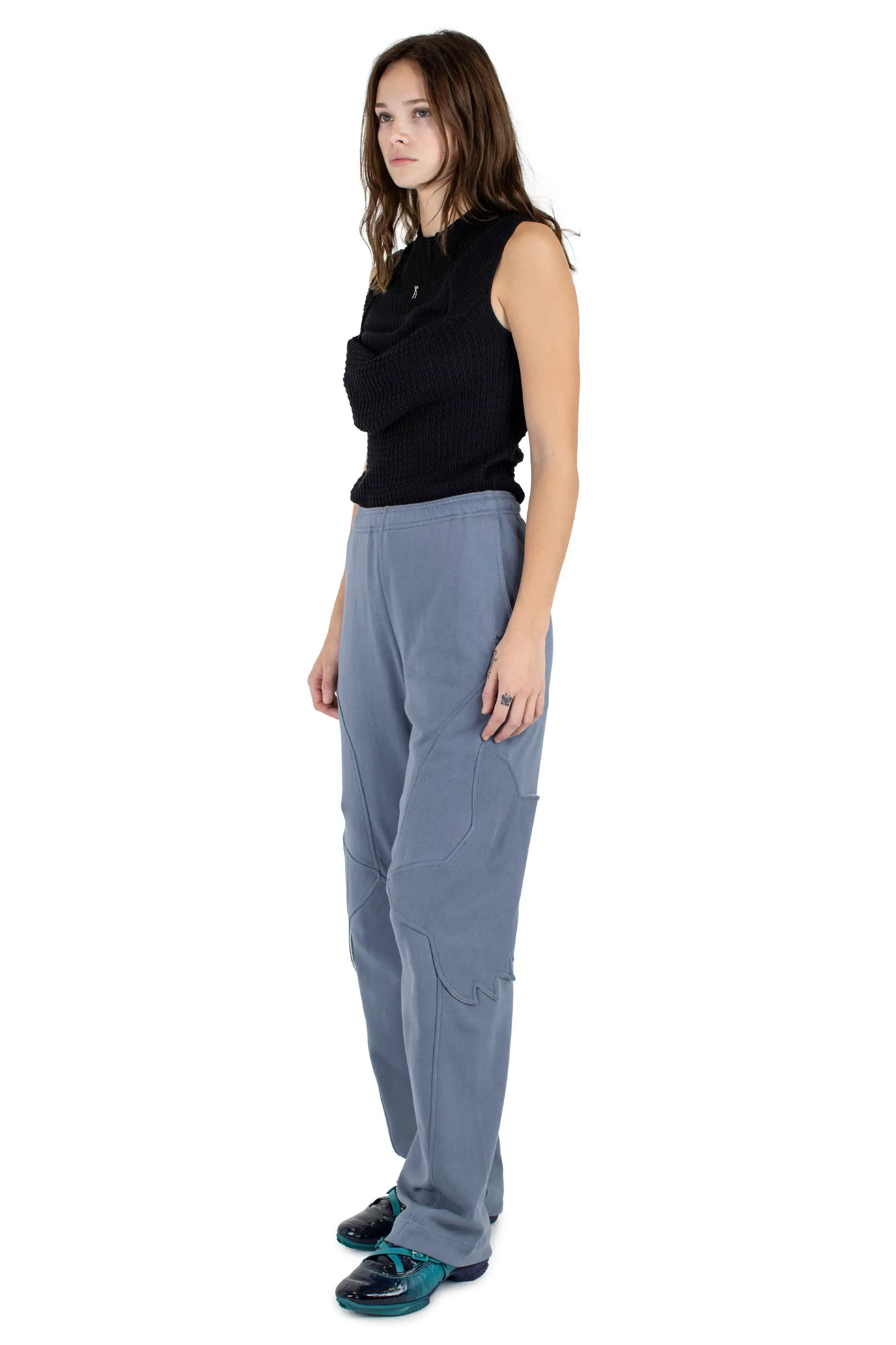 KIKO KOSTADINOV FOX FLEECE PANT - DARK VINTAGE