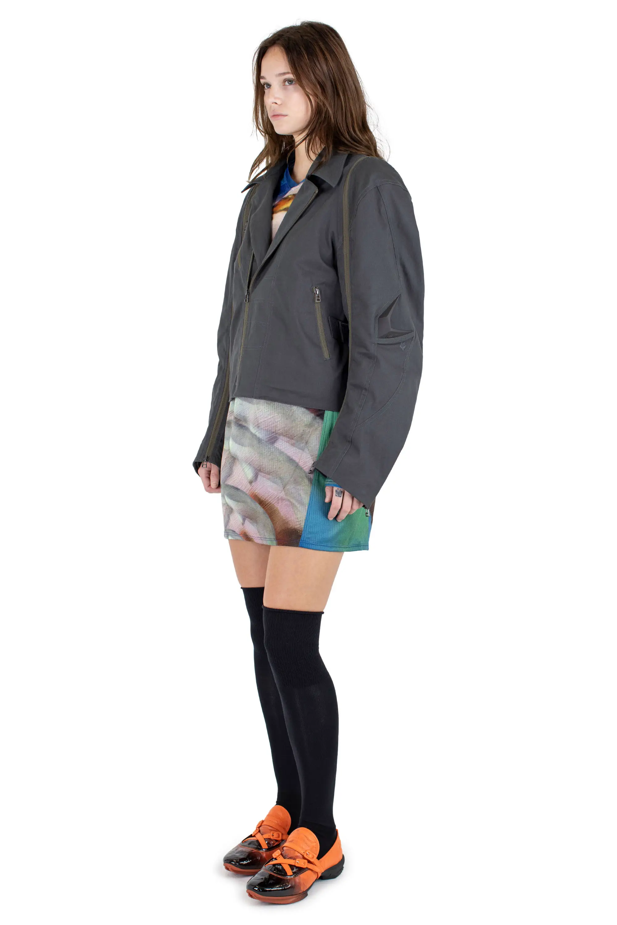 KIKO KOSTADINOV – FOX JACKET - DARK SHADOW