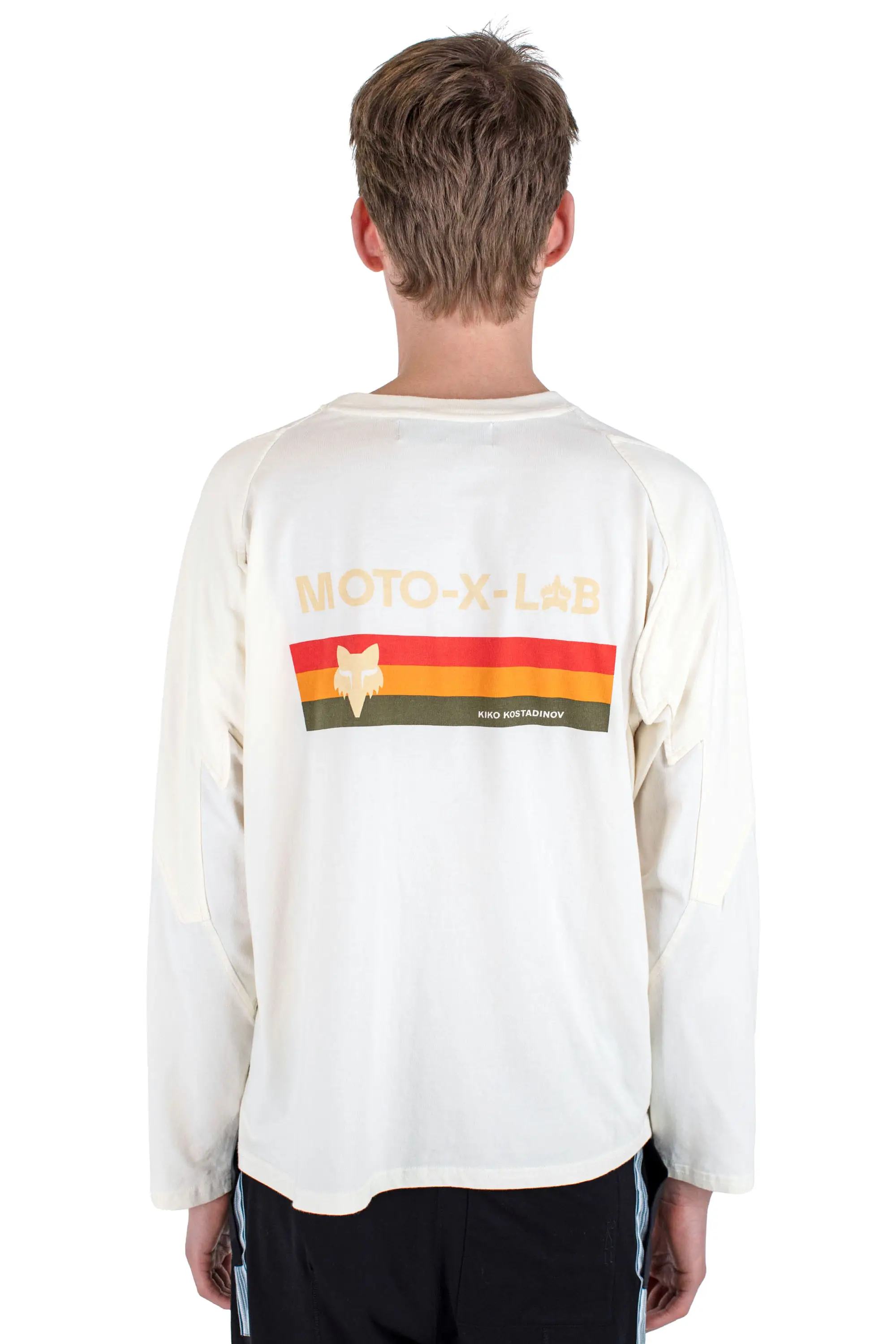 KIKO KOSTADINOV FOX LS TEE SHIRT - OFF WHITE