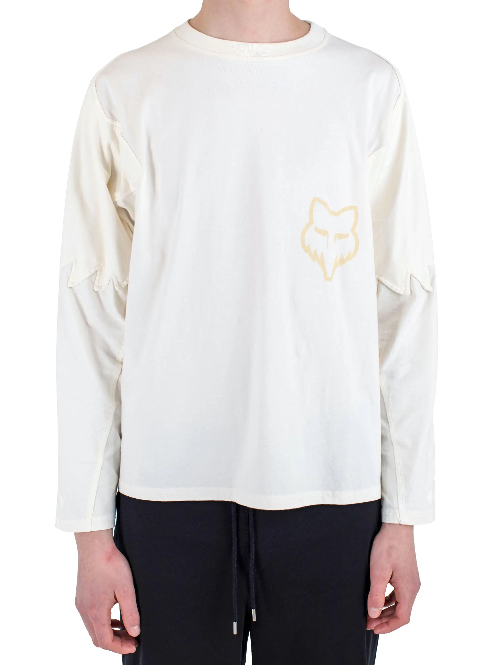 KIKO KOSTADINOV FOX LS TEE SHIRT - OFF WHITE