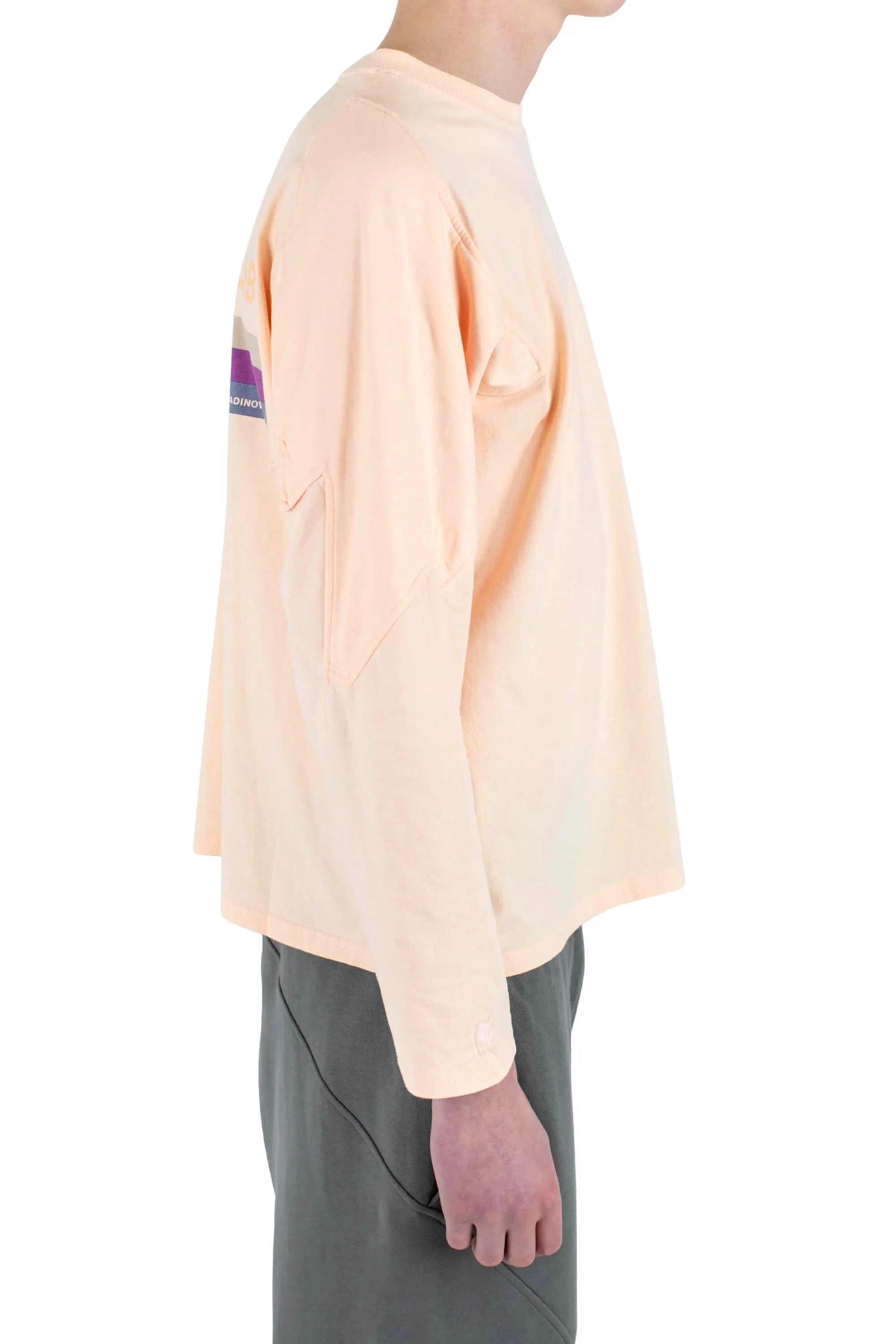 KIKO KOSTADINOV FOX LS TEE SHIRT - PALE PINK