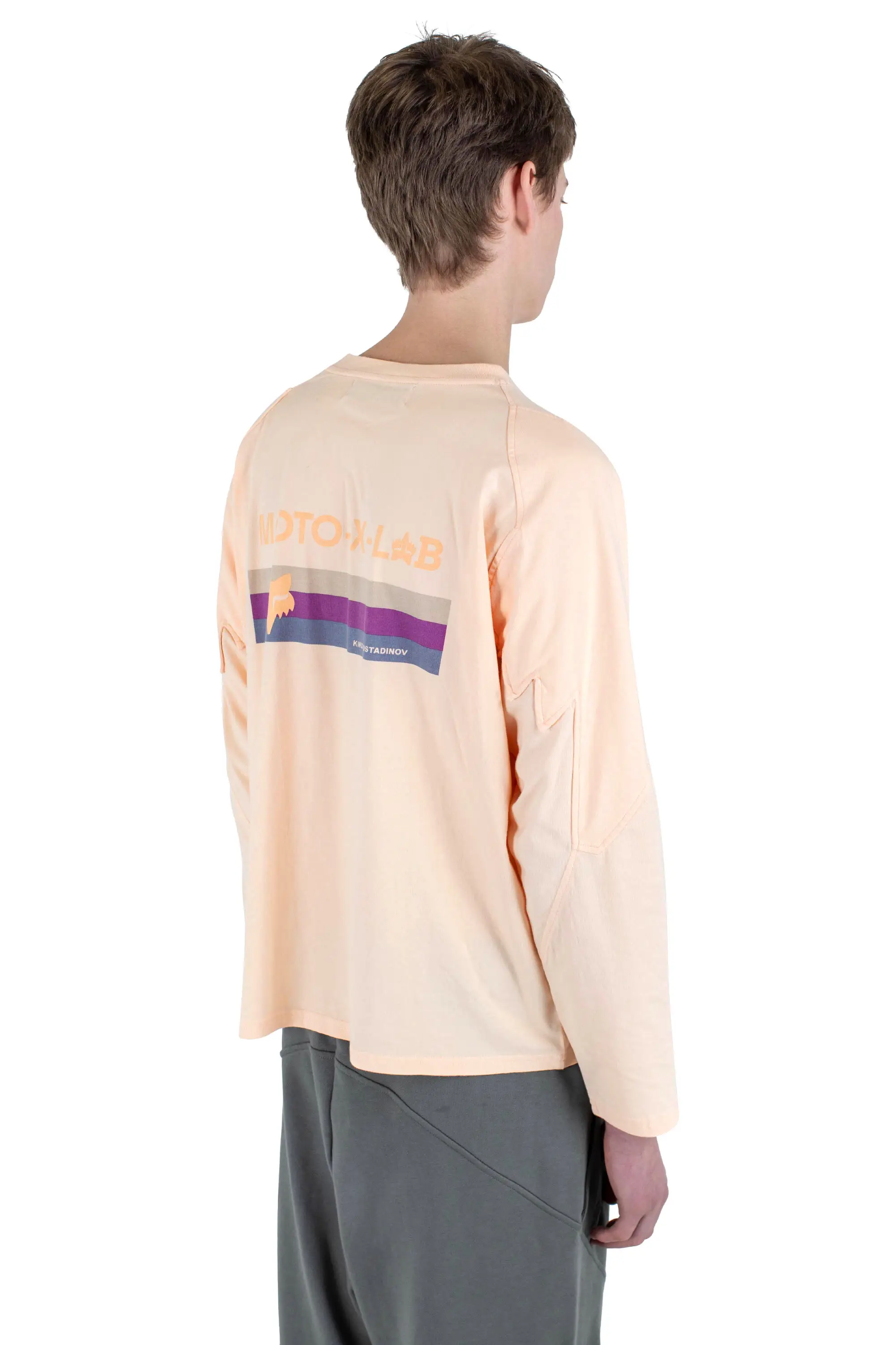 KIKO KOSTADINOV FOX LS TEE SHIRT - PALE PINK