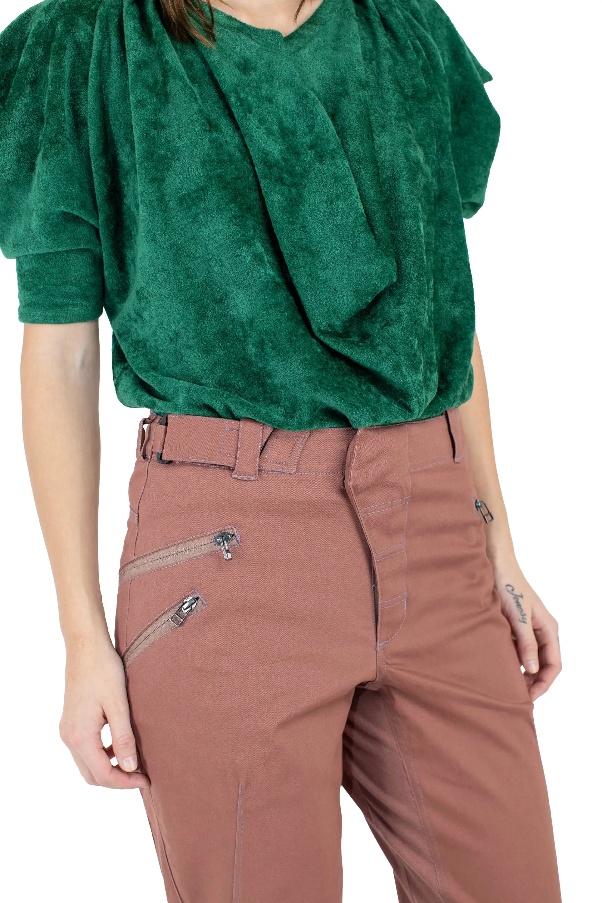 KIKO KOSTADINOV FOX PANT - CHAI