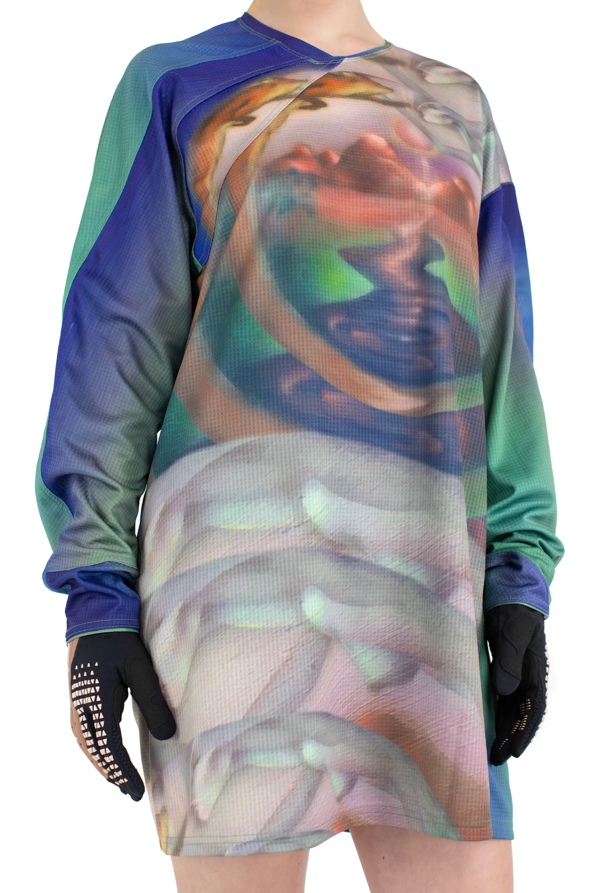 KIKO KOSTADINOV FOX RACING PRINTED TUNIC - MULTI