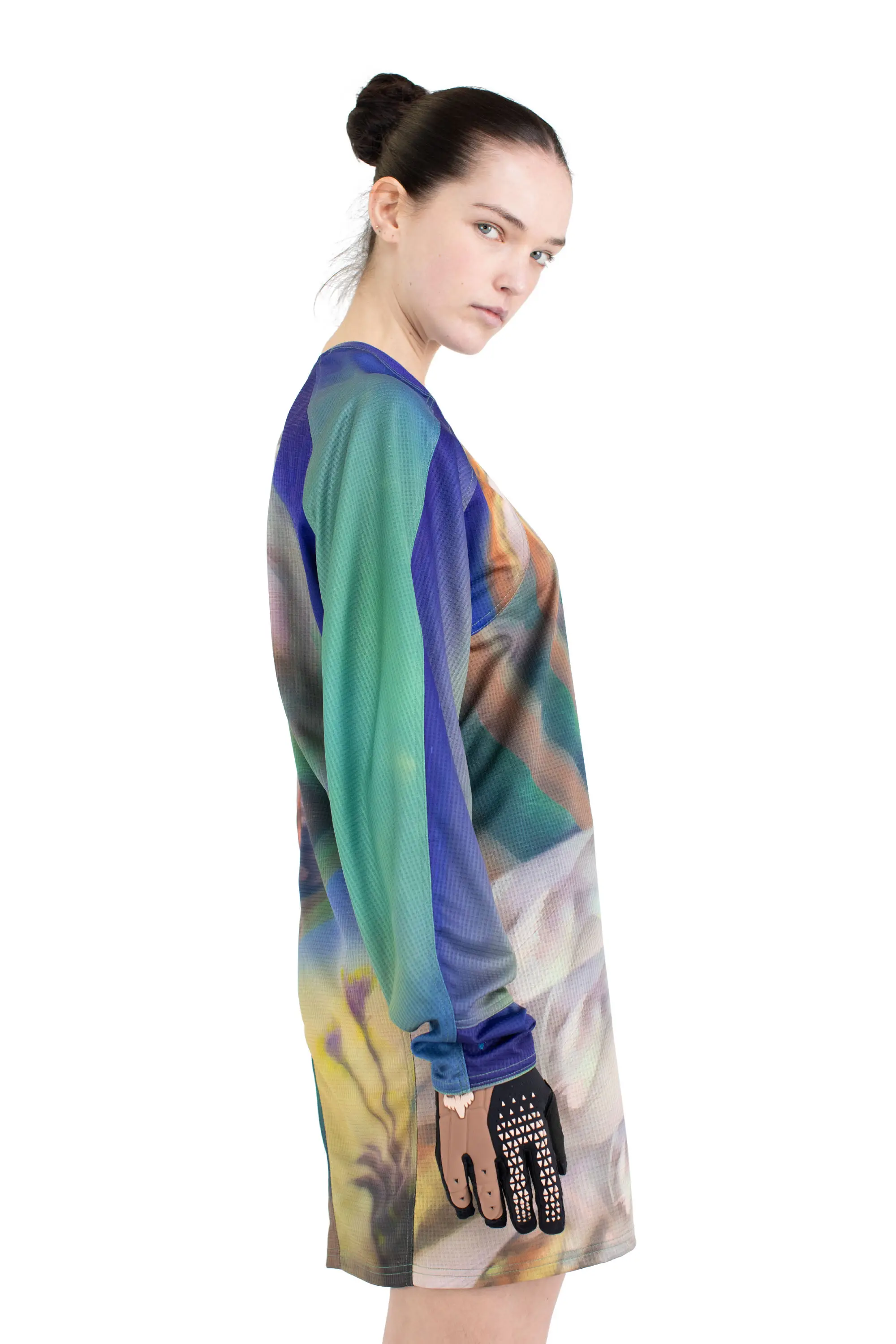 KIKO KOSTADINOV FOX RACING PRINTED TUNIC - MULTI