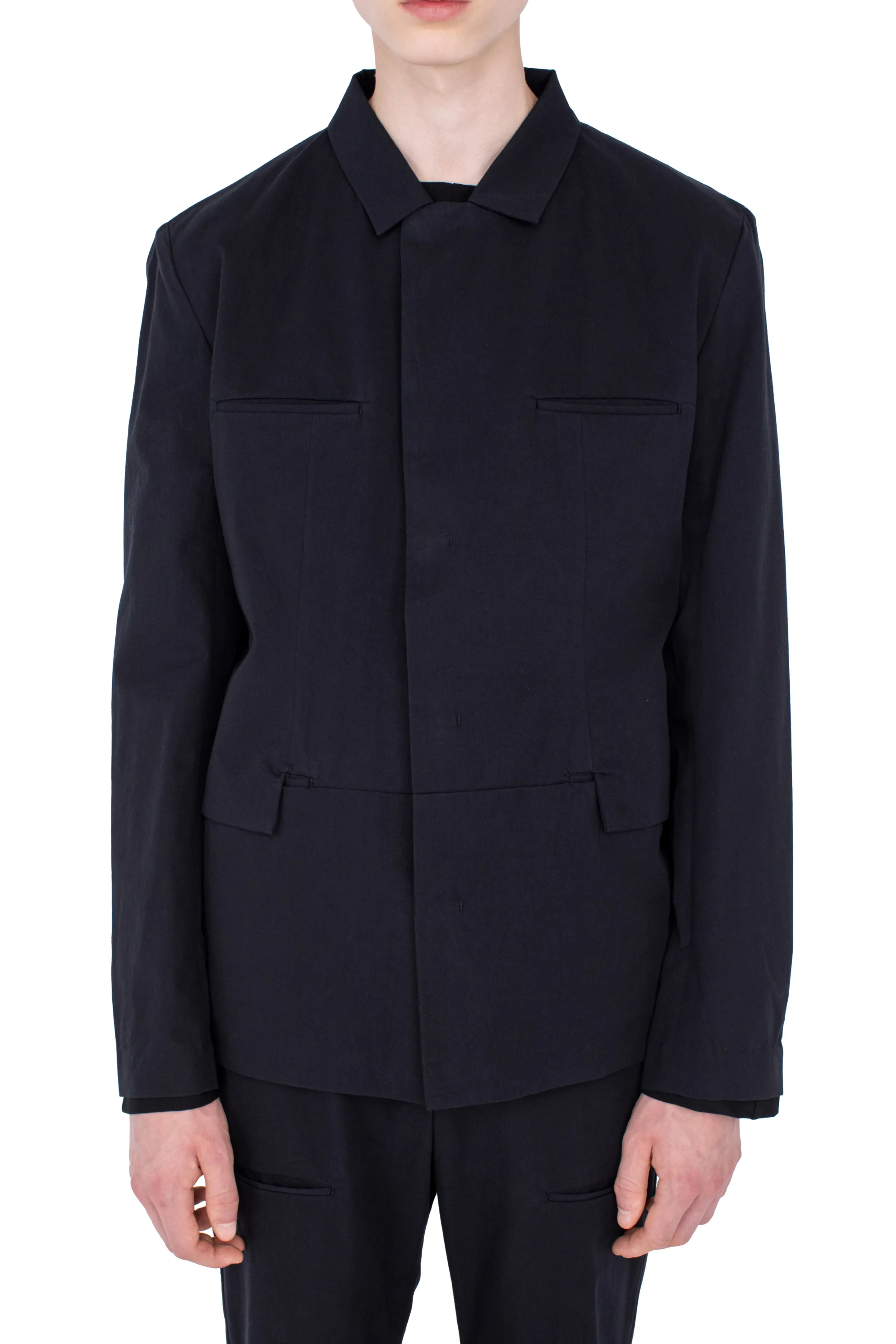 KIKO KOSTADINOV GRAATSMA JACKET - SHADOW BLACK