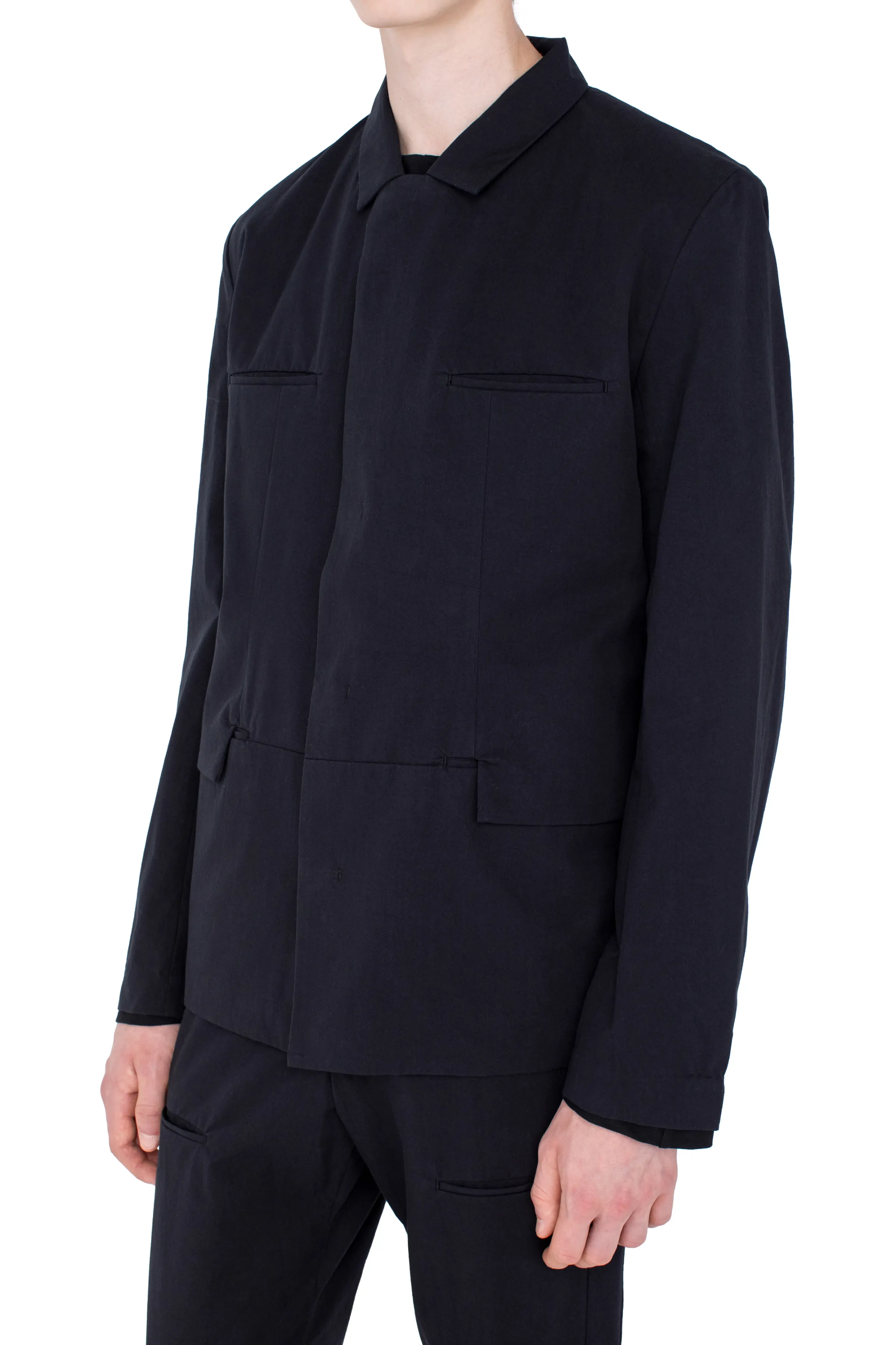 KIKO KOSTADINOV GRAATSMA JACKET - SHADOW BLACK