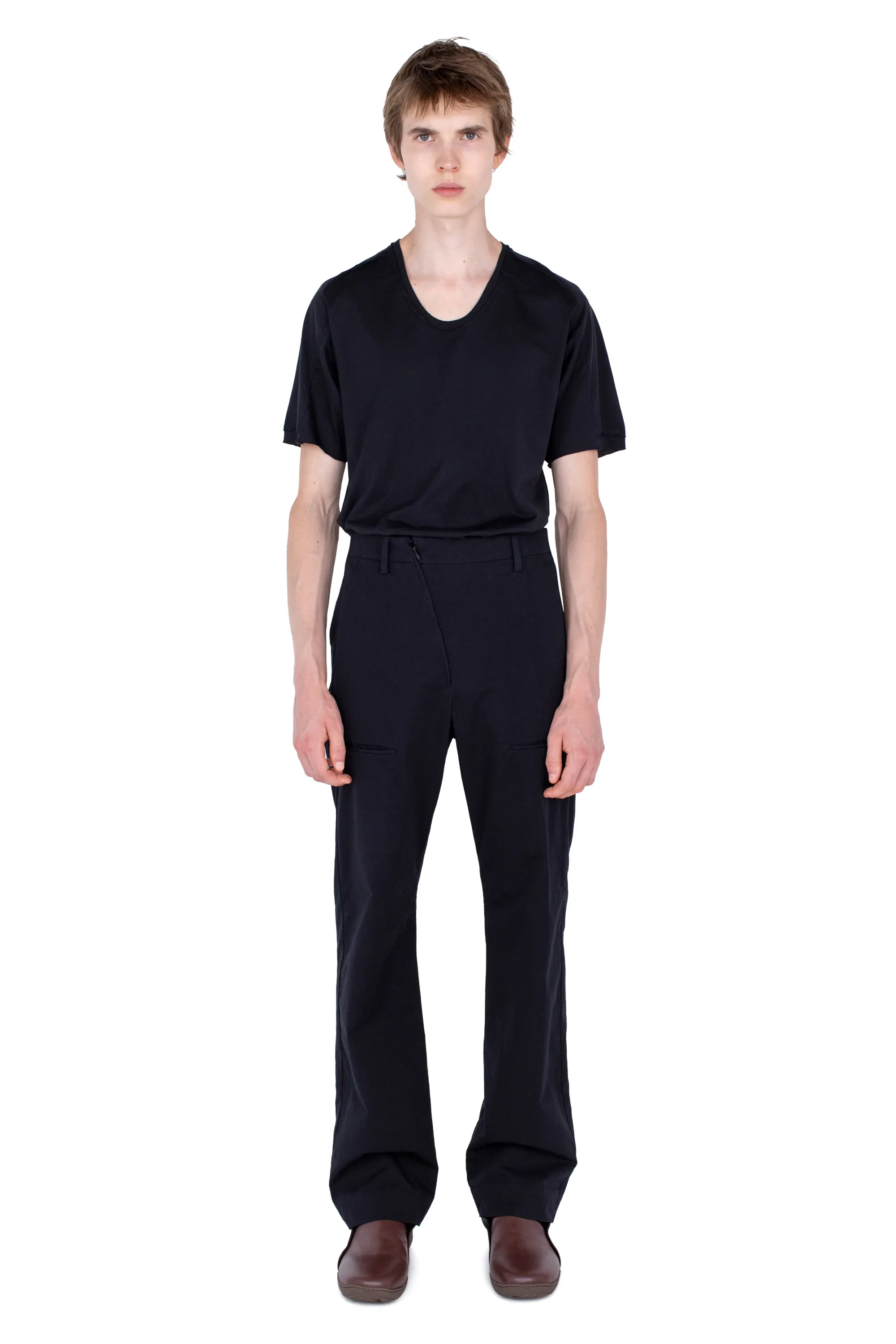 KIKO KOSTADINOV GRAATSMA TROUSERS - SHADOW BLACK
