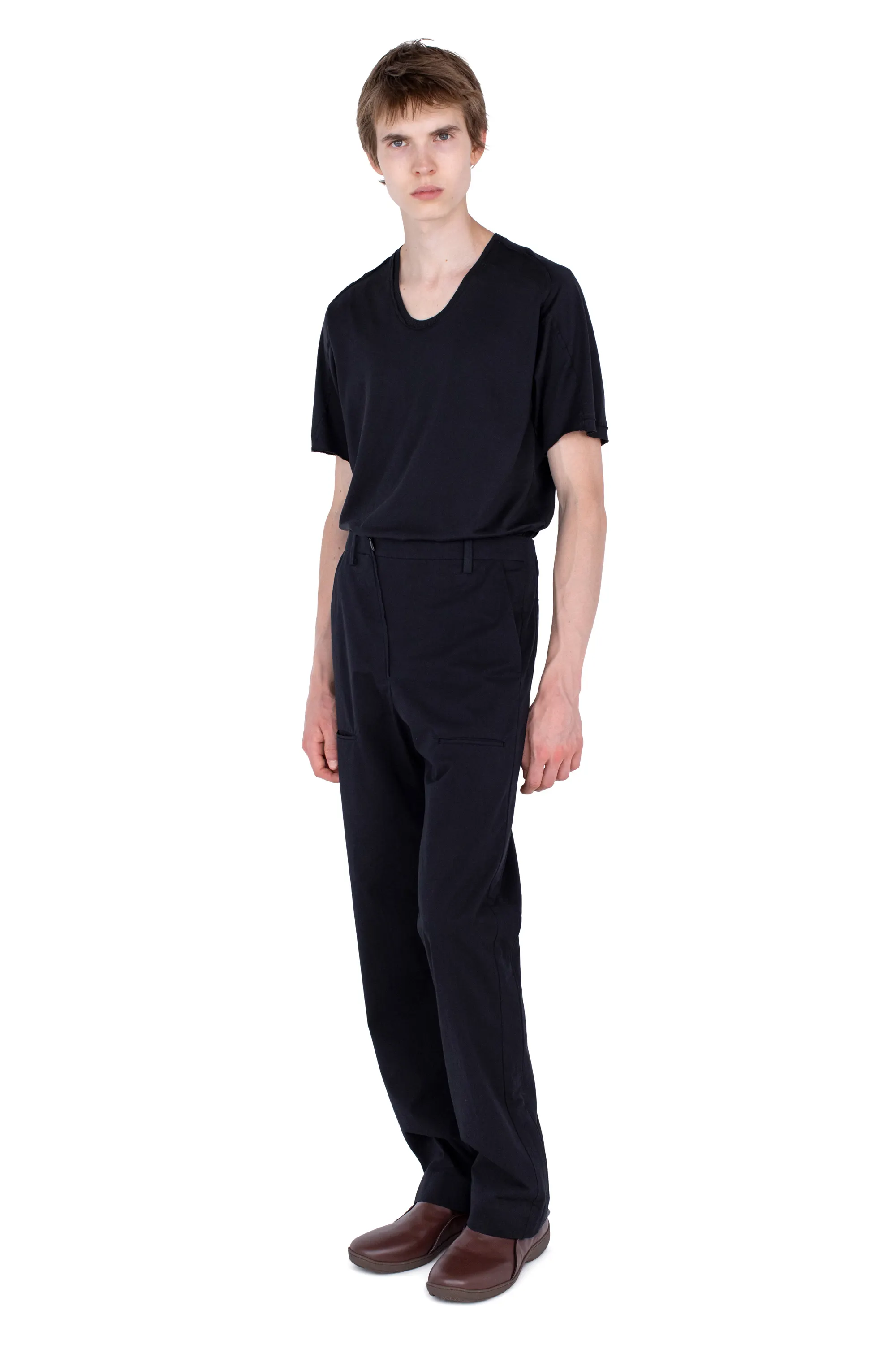 KIKO KOSTADINOV GRAATSMA TROUSERS - SHADOW BLACK