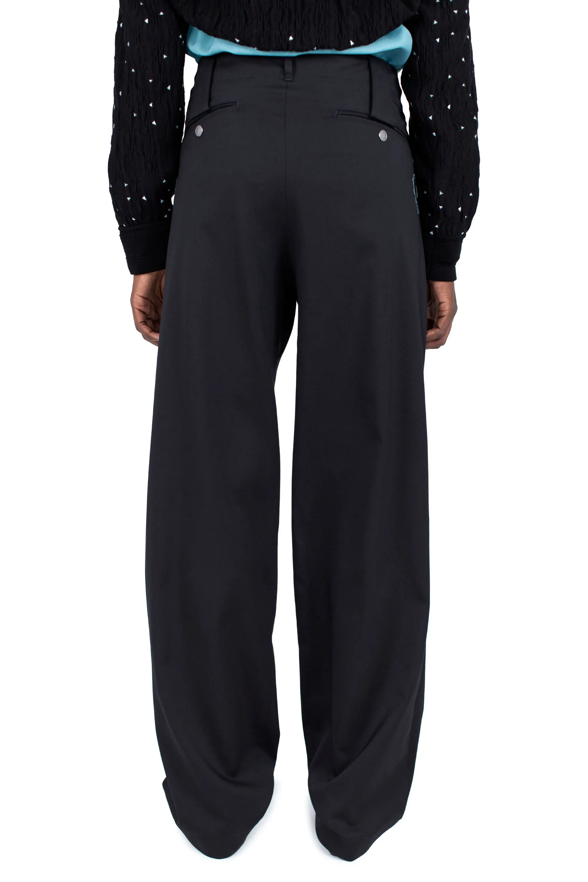 KIKO KOSTADINOV HAIN TROUSER - NIGHT BLACK