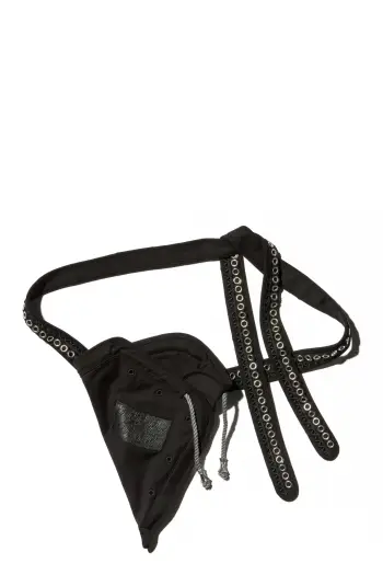 KIKO KOSTADINOV HATHA JERSEY BAG - BLACK