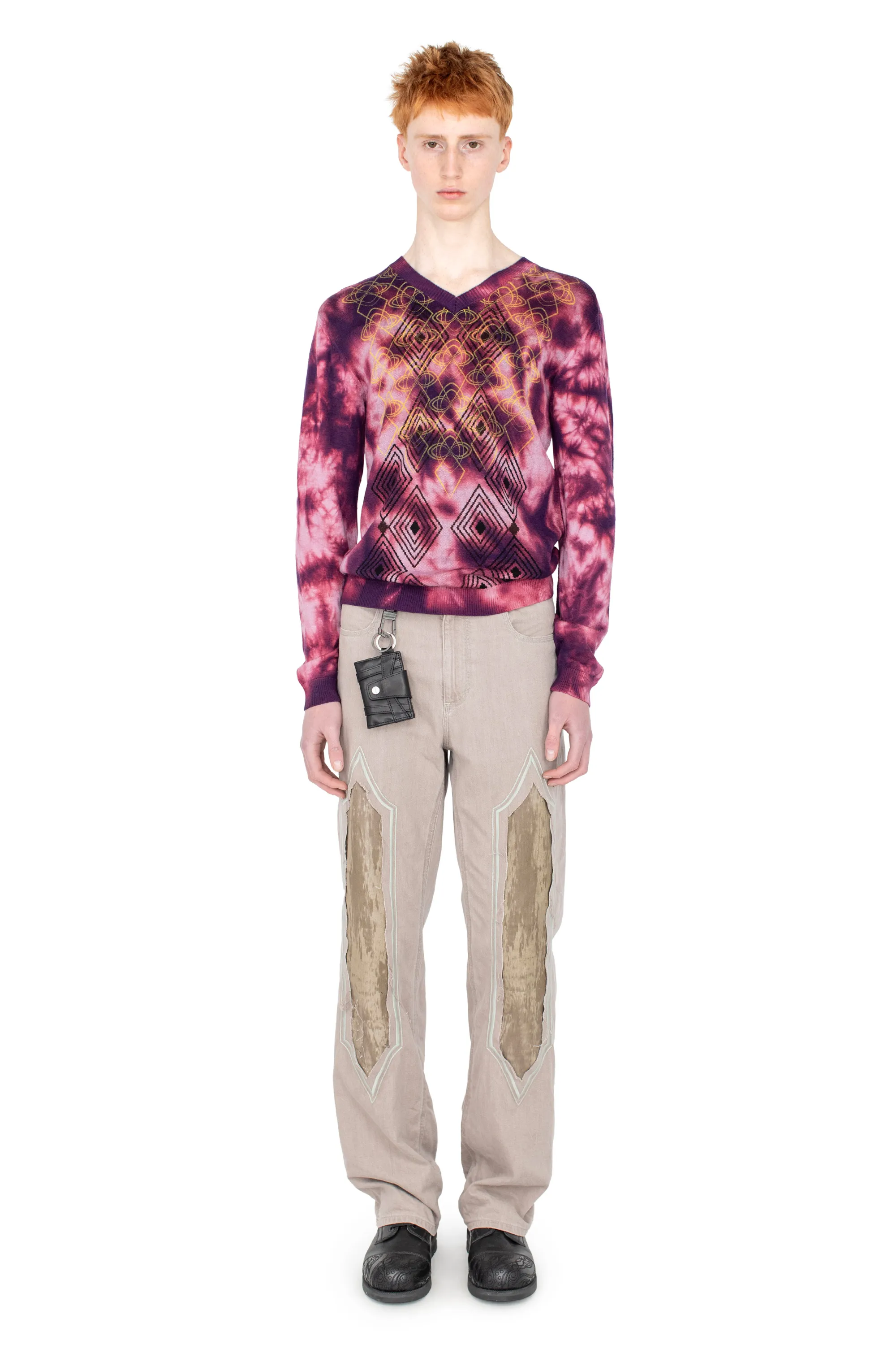 HATHA V-NECK KNIT - FUCHSIA – KIKO KOSTADINOV