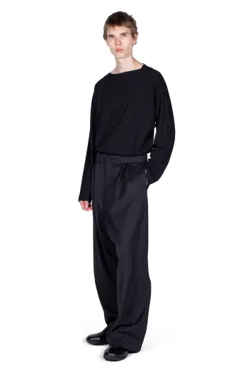 KIKO KOSTADINOV HELMOND TROUSERS - CROW BLACK