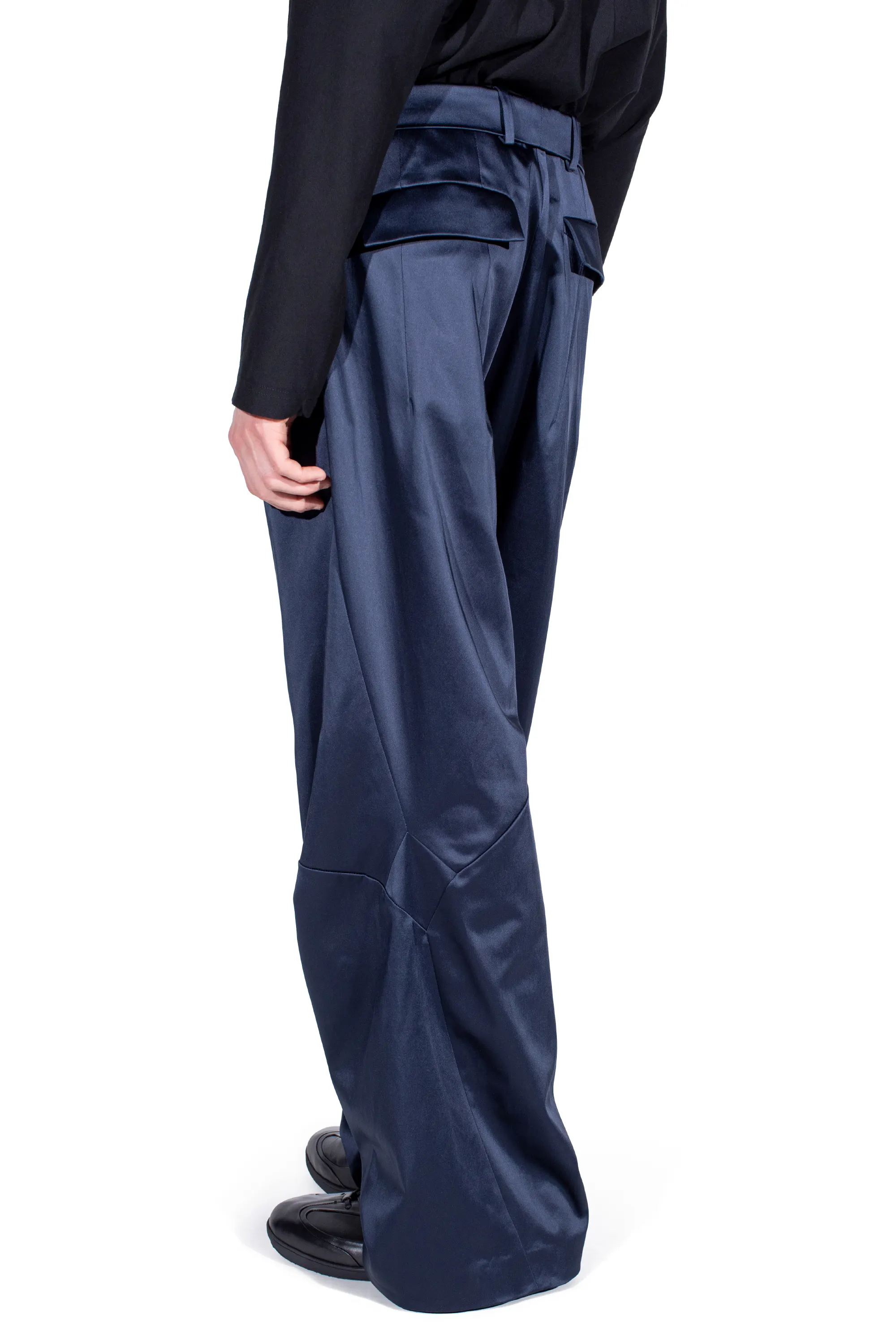 KIKO KOSTADINOV HELMOND TROUSERS - DARK SAPPHIRE