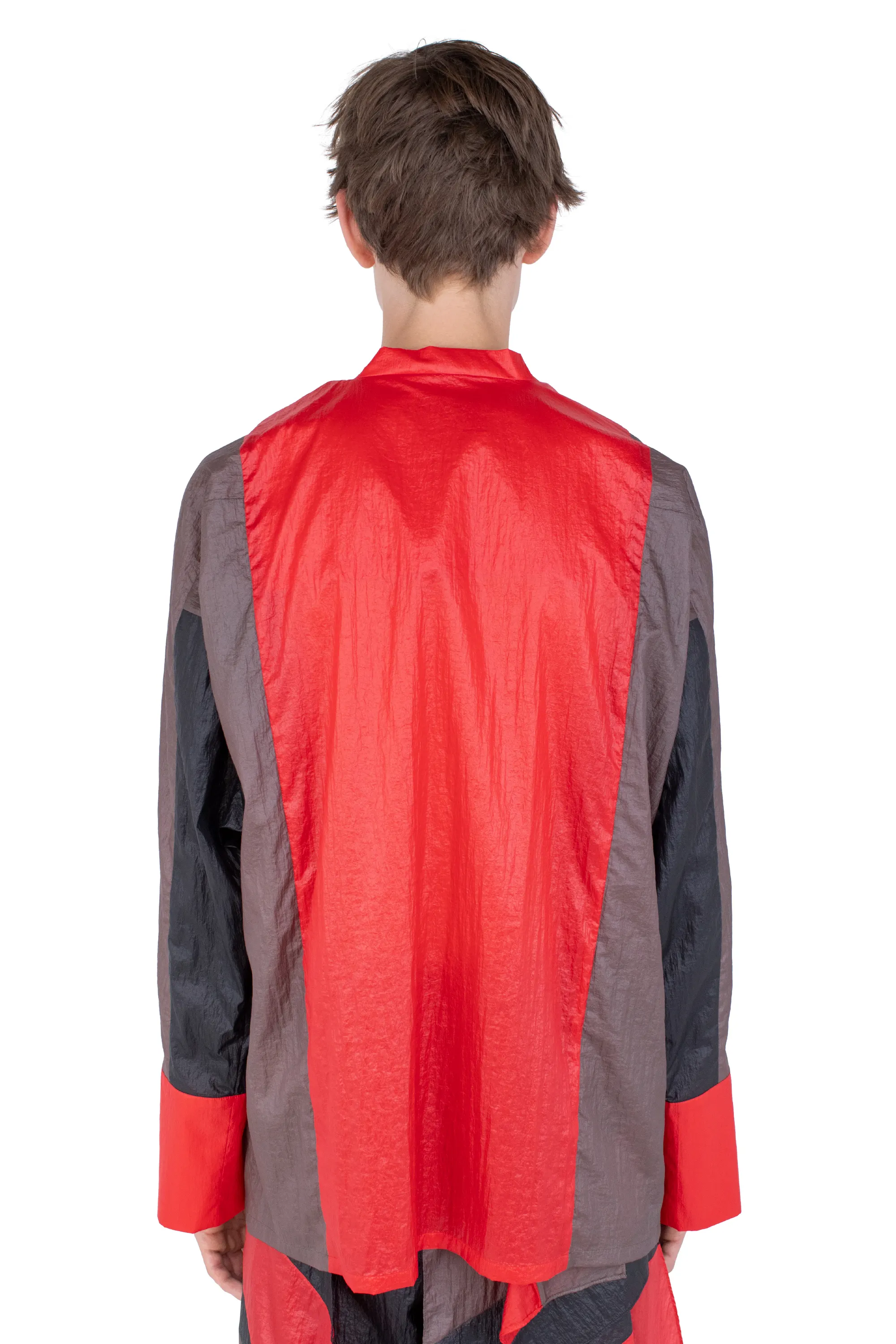 KIKO KOSTADINOV HERTEL STRIPE PULLOVER - CRIMSON