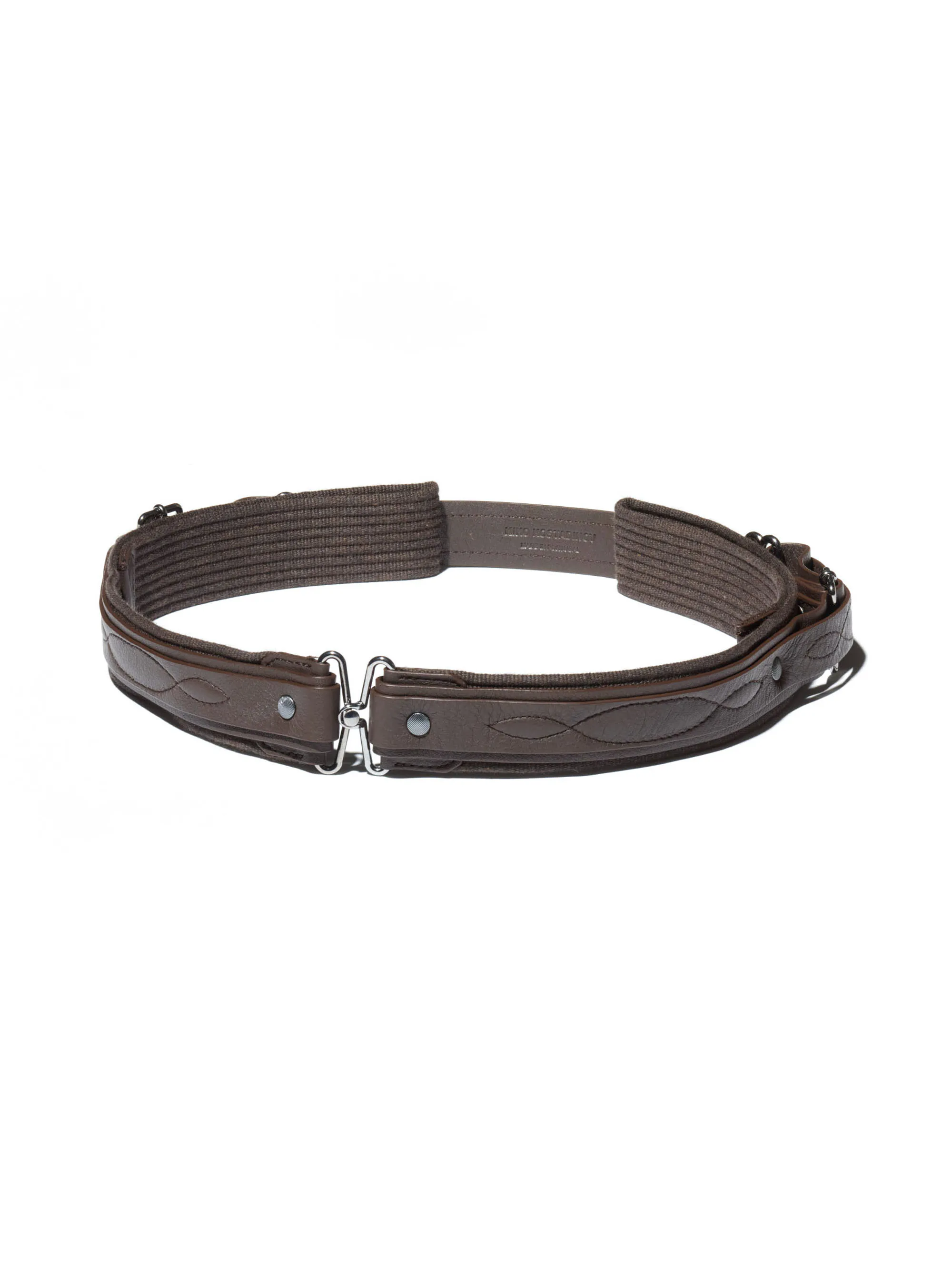 p*m様 kiko kostadinov ベルト INEX BELT - CHOCOLATE – KIKO KOSTADINOV
